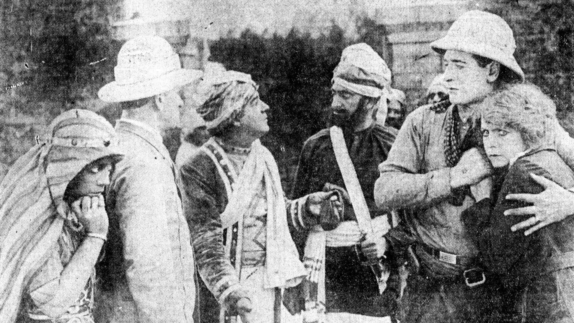 The Warrior Maid 1914 movie scene