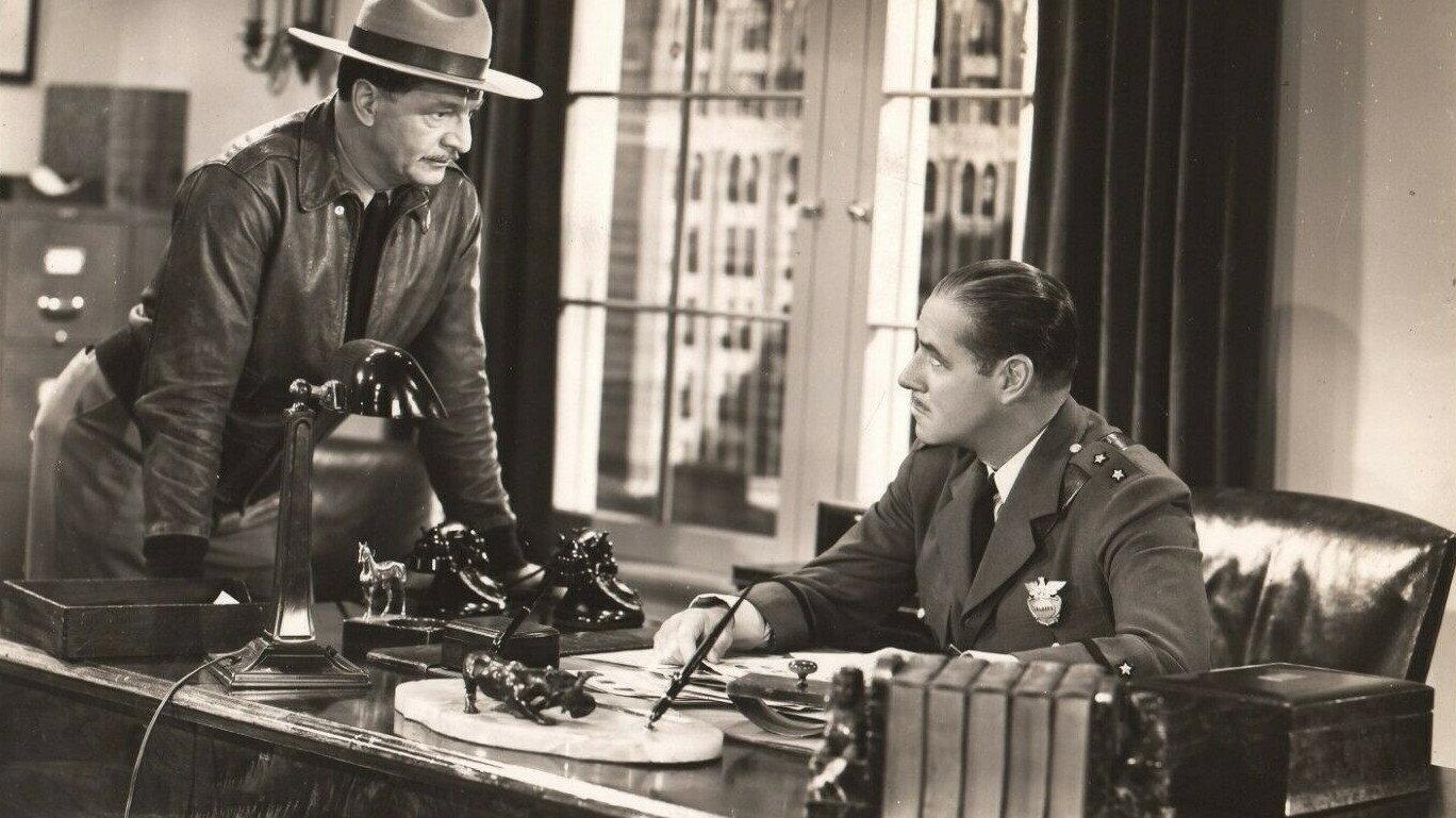 Fugitive from a Prison Camp 1940 movie scene
