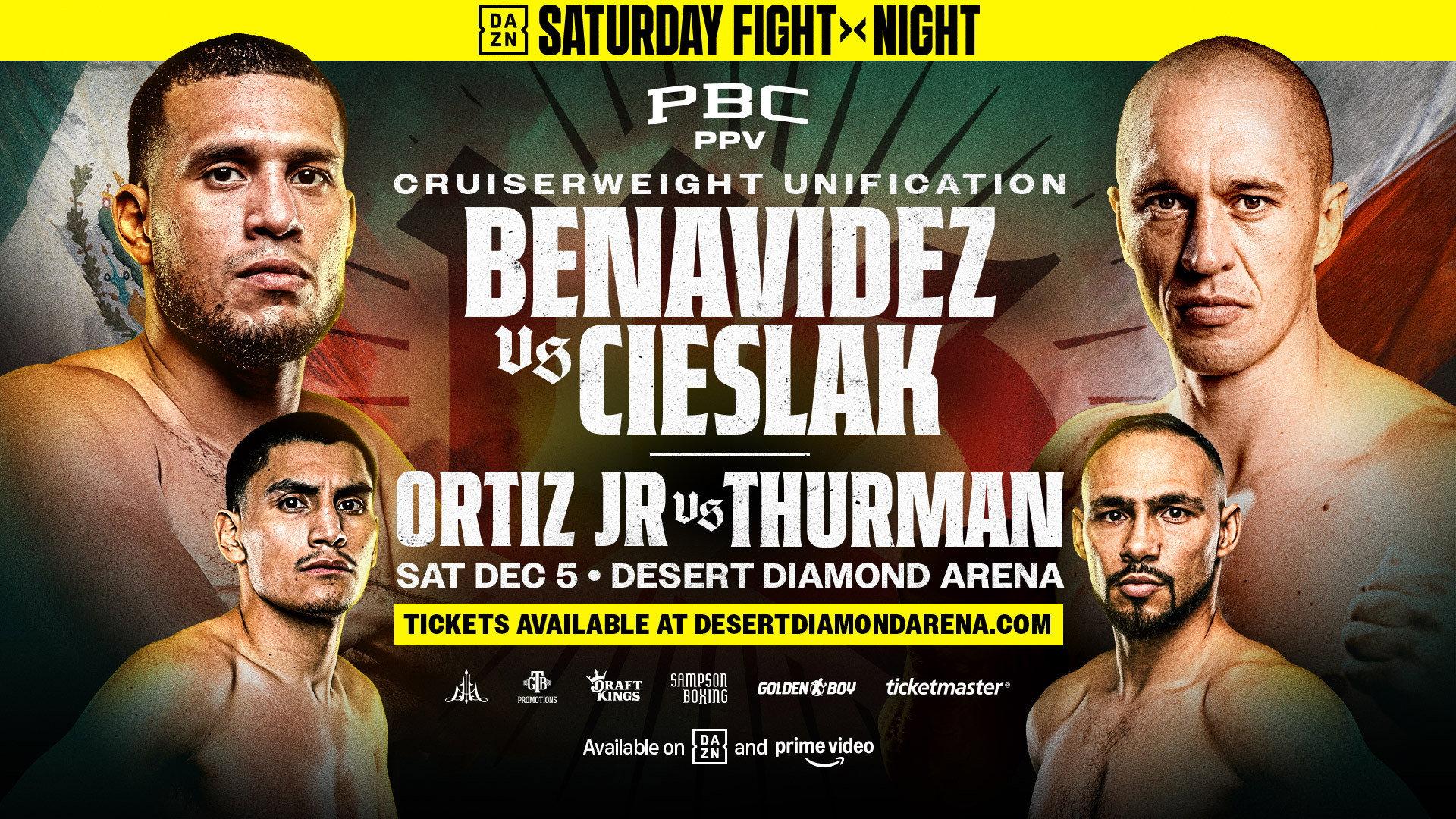 David Benavidez vs. Michal Cieslak 2026 movie scene