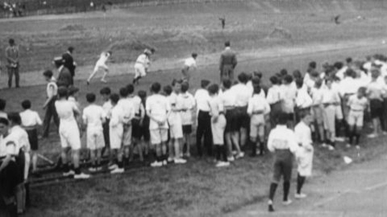 Olympic Games 4000 Children of South London Schools Hold Sports Meeting at the Crystal Palace 1908 movie scene
