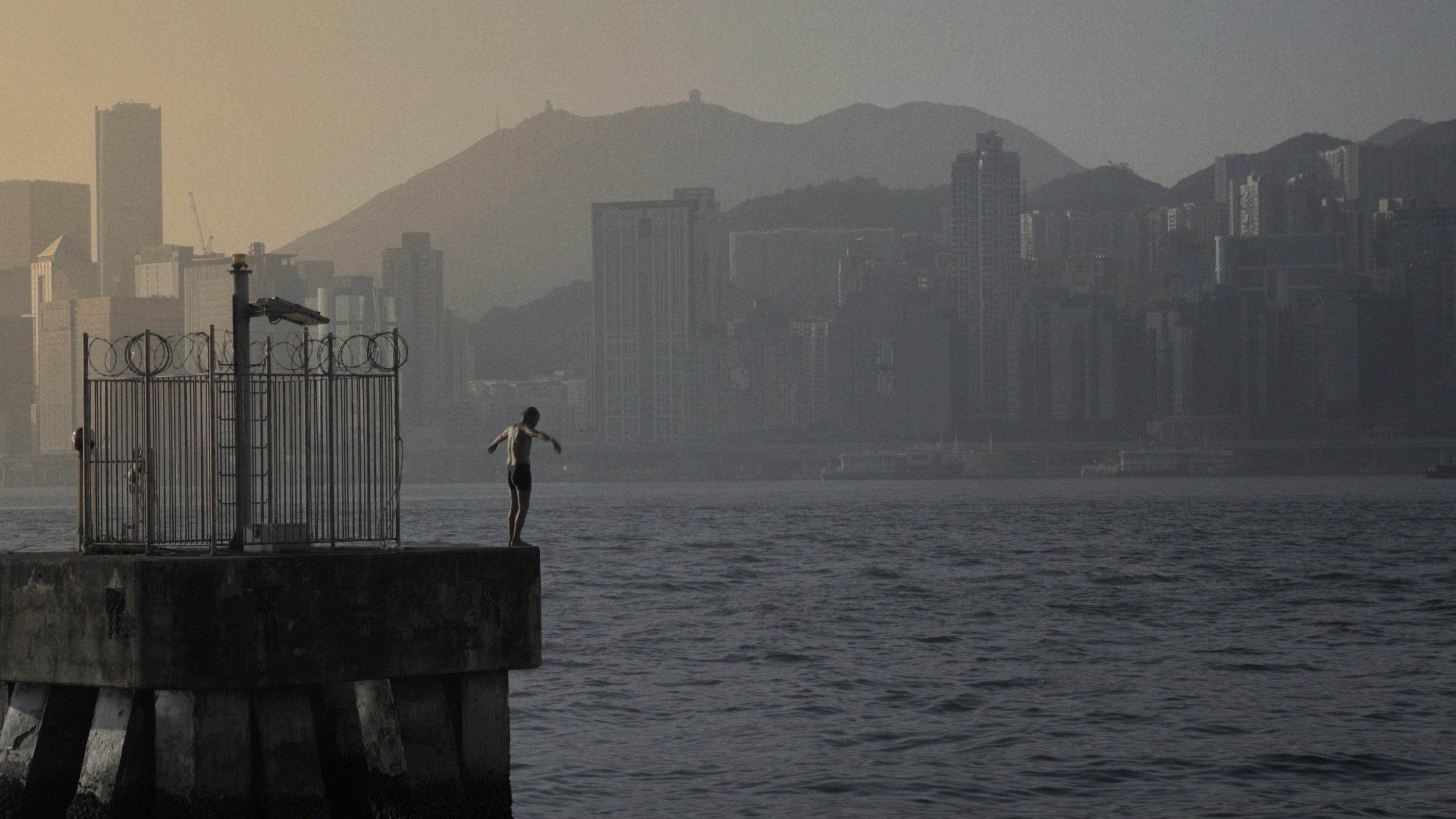 Blue Island 2022 movie scene