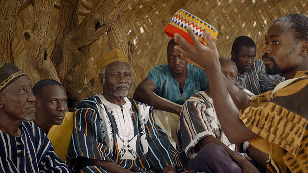 Modibo's Hat 2019 movie scene