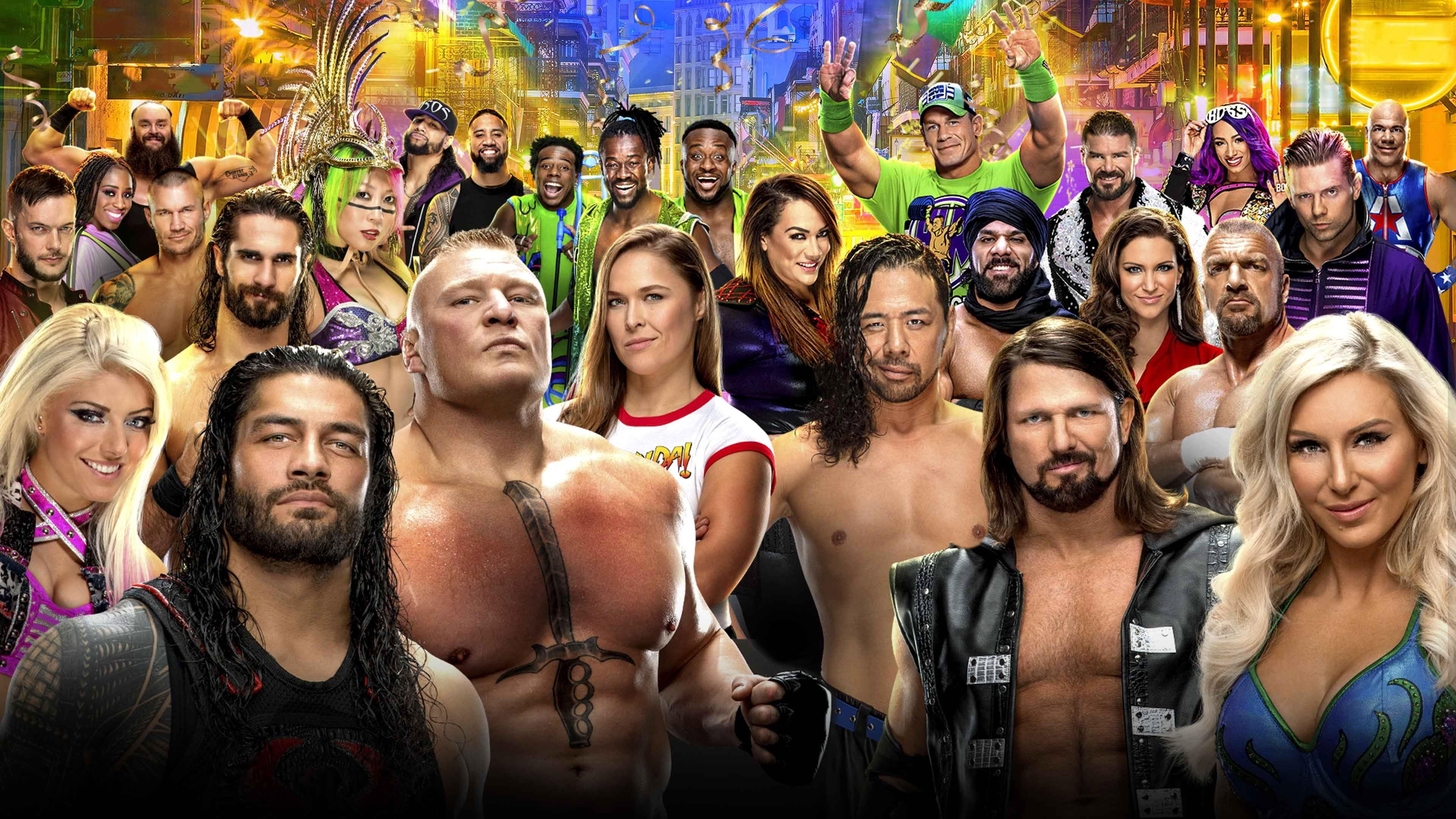 WWE WrestleMania 34 2018 movie scene