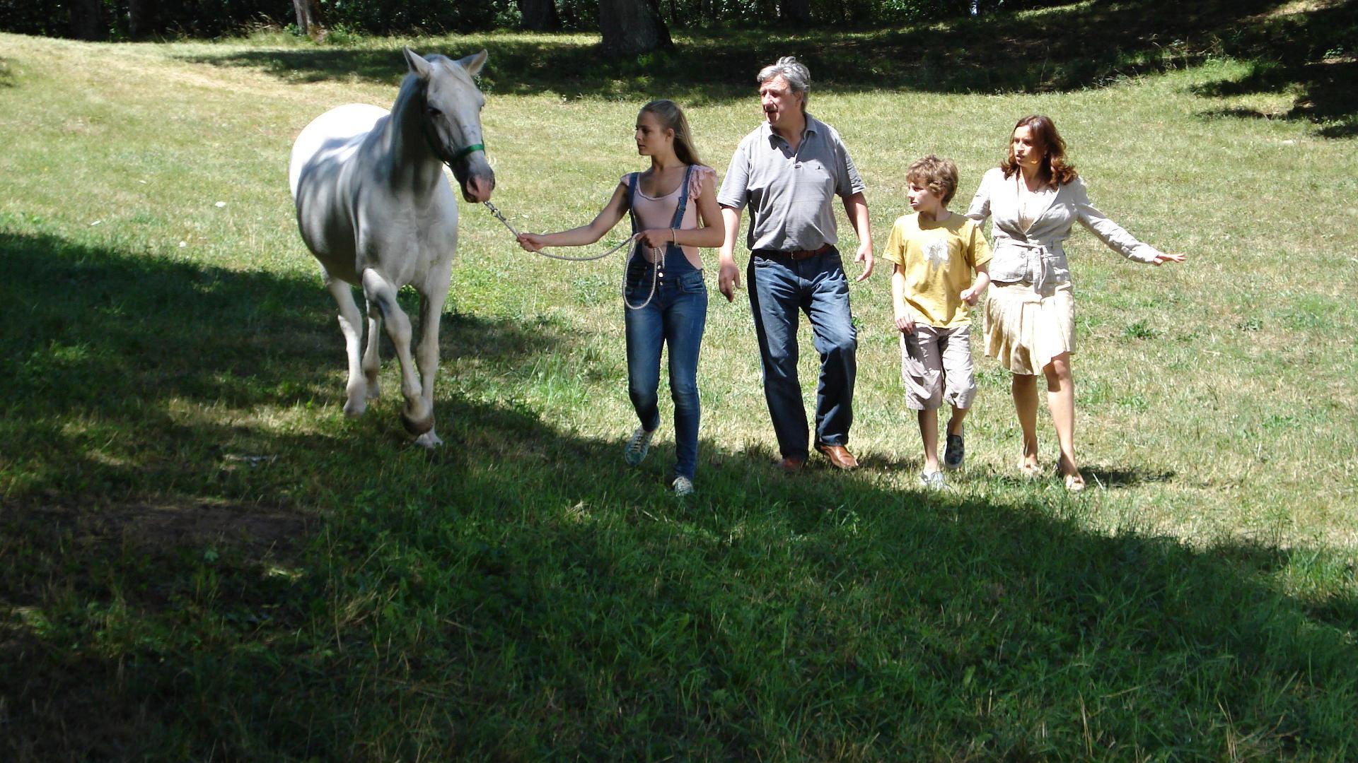 Prince on a White Horse 2012 movie scene