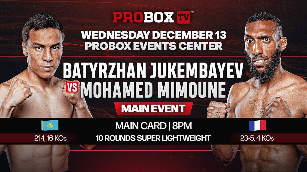 Batyrzhan Jukembayev vs. Mohamed Mimoune 2023 movie scene