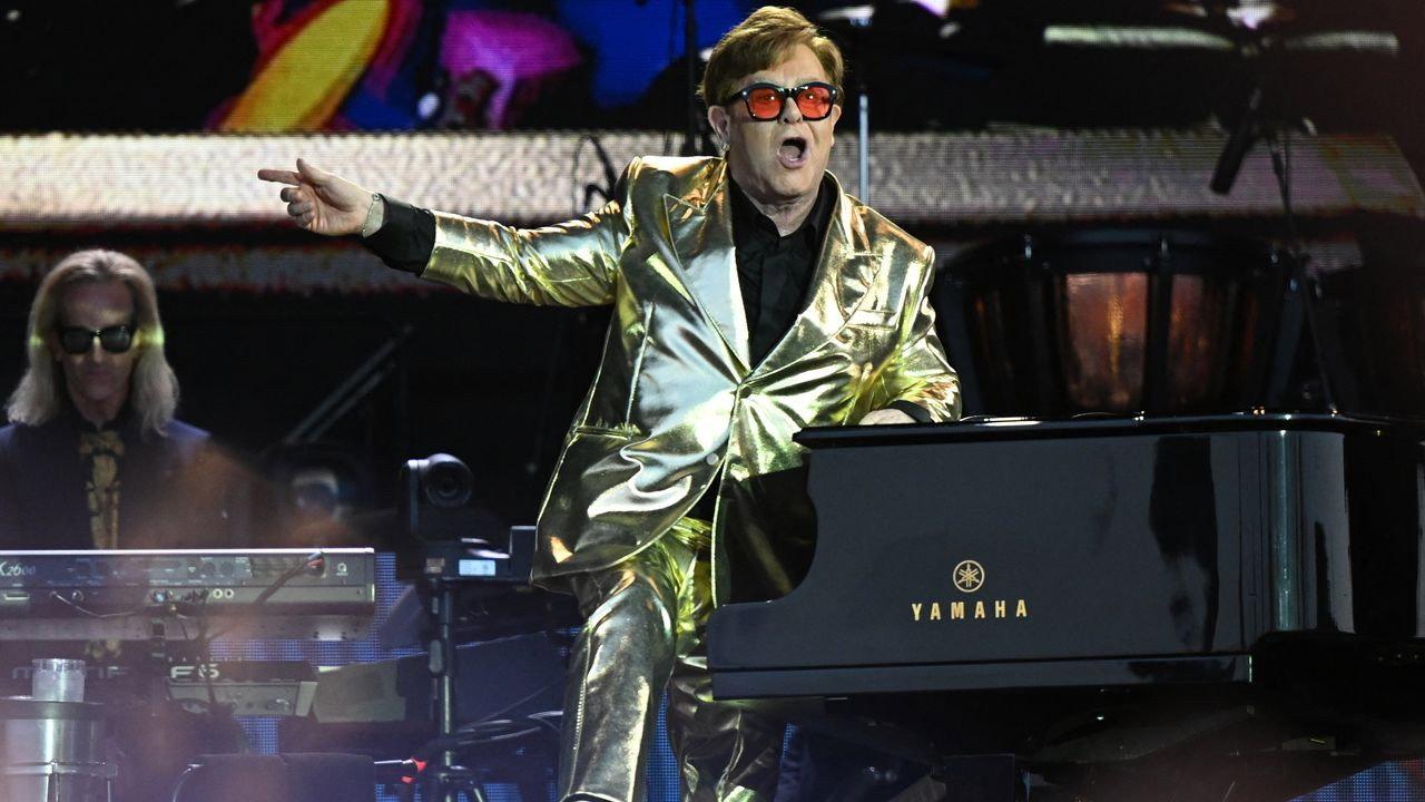 La story d'Elton John 2022 movie scene