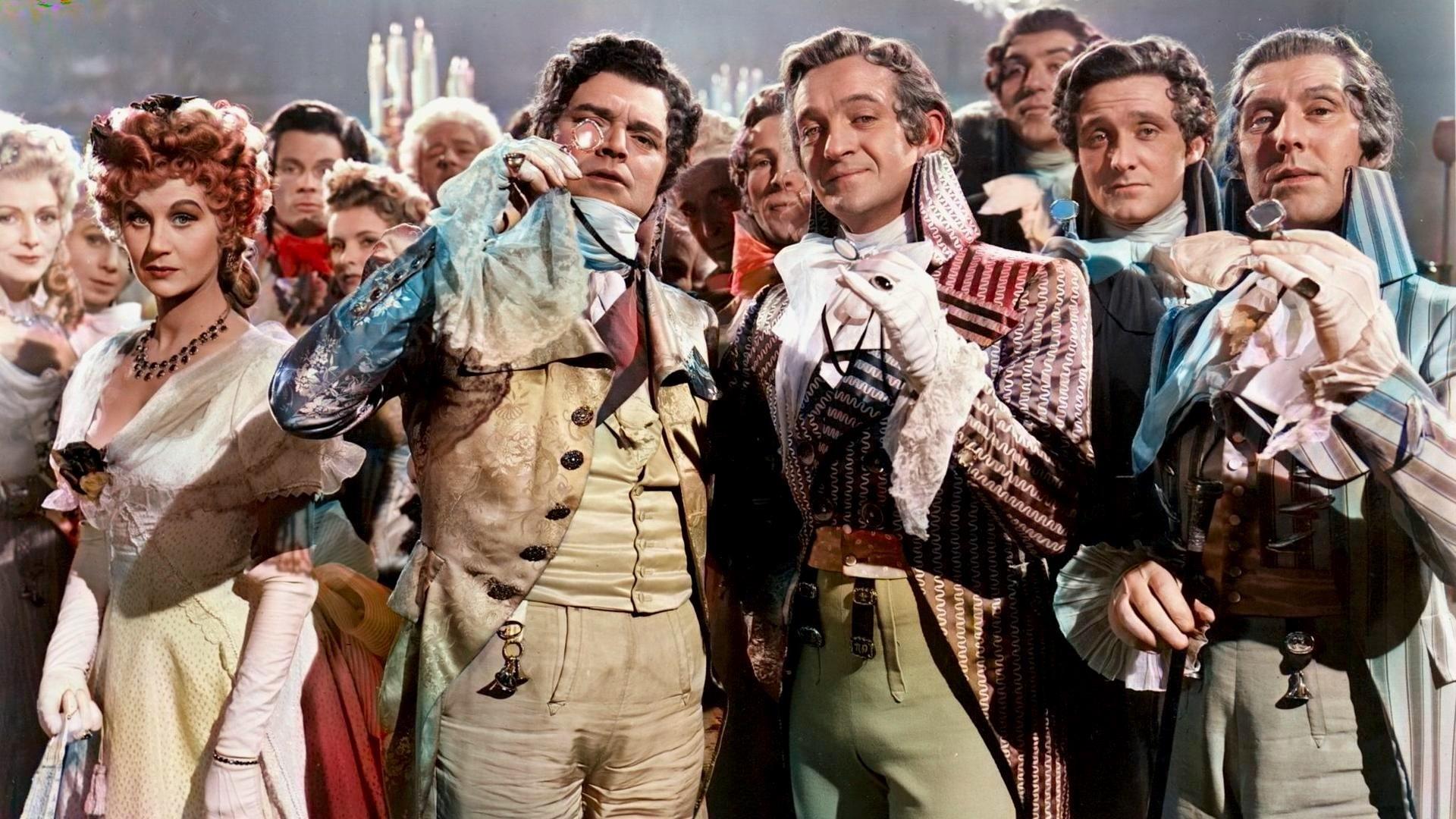 The Elusive Pimpernel 1950 movie scene