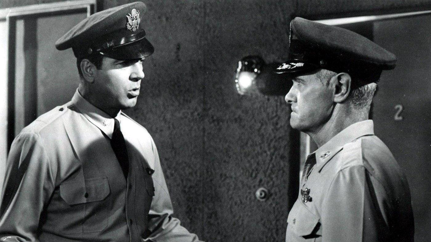 Bailout at 43,000 1957 movie scene