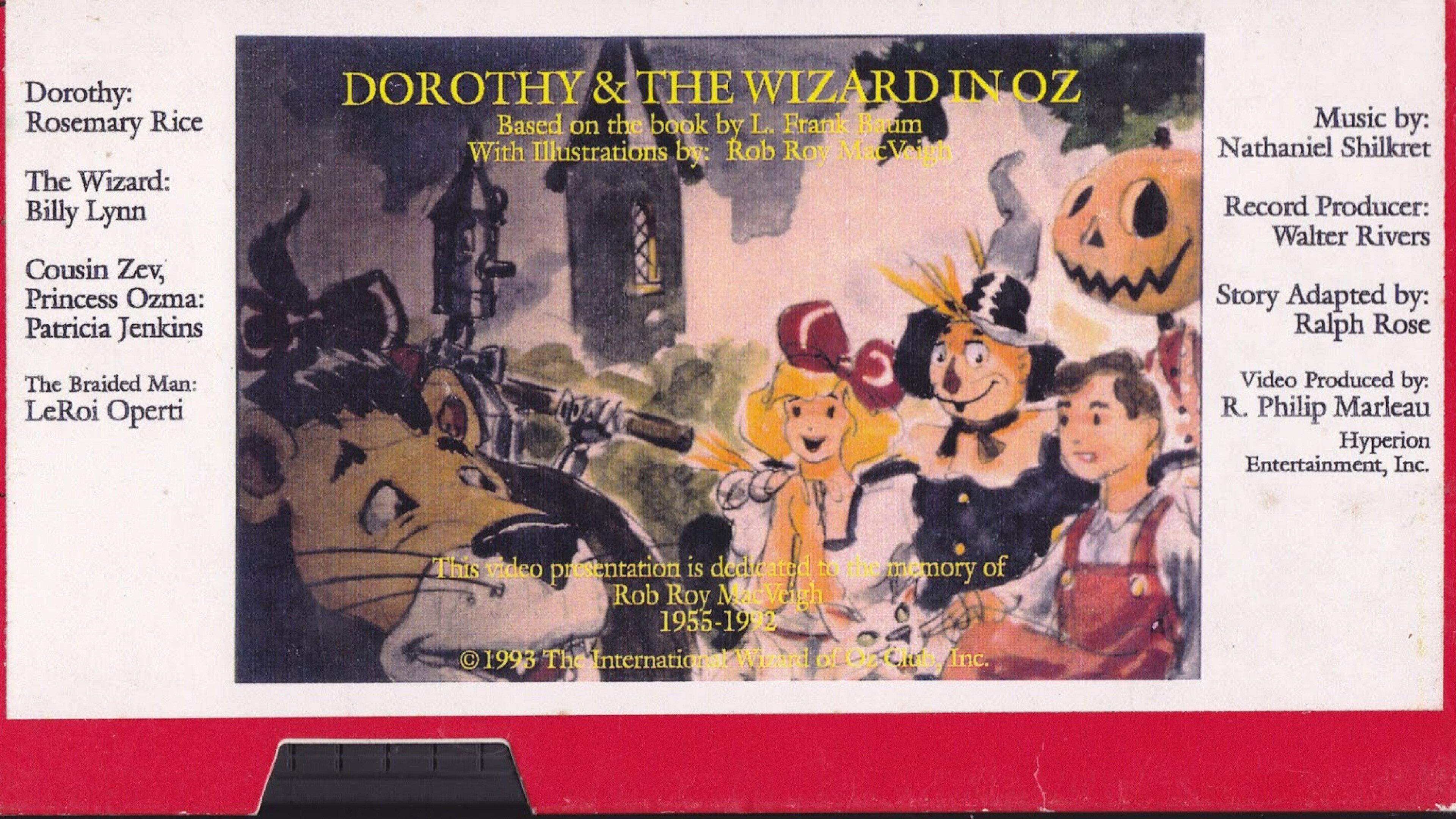 Dorothy & the Wizard in Oz 1993 movie scene