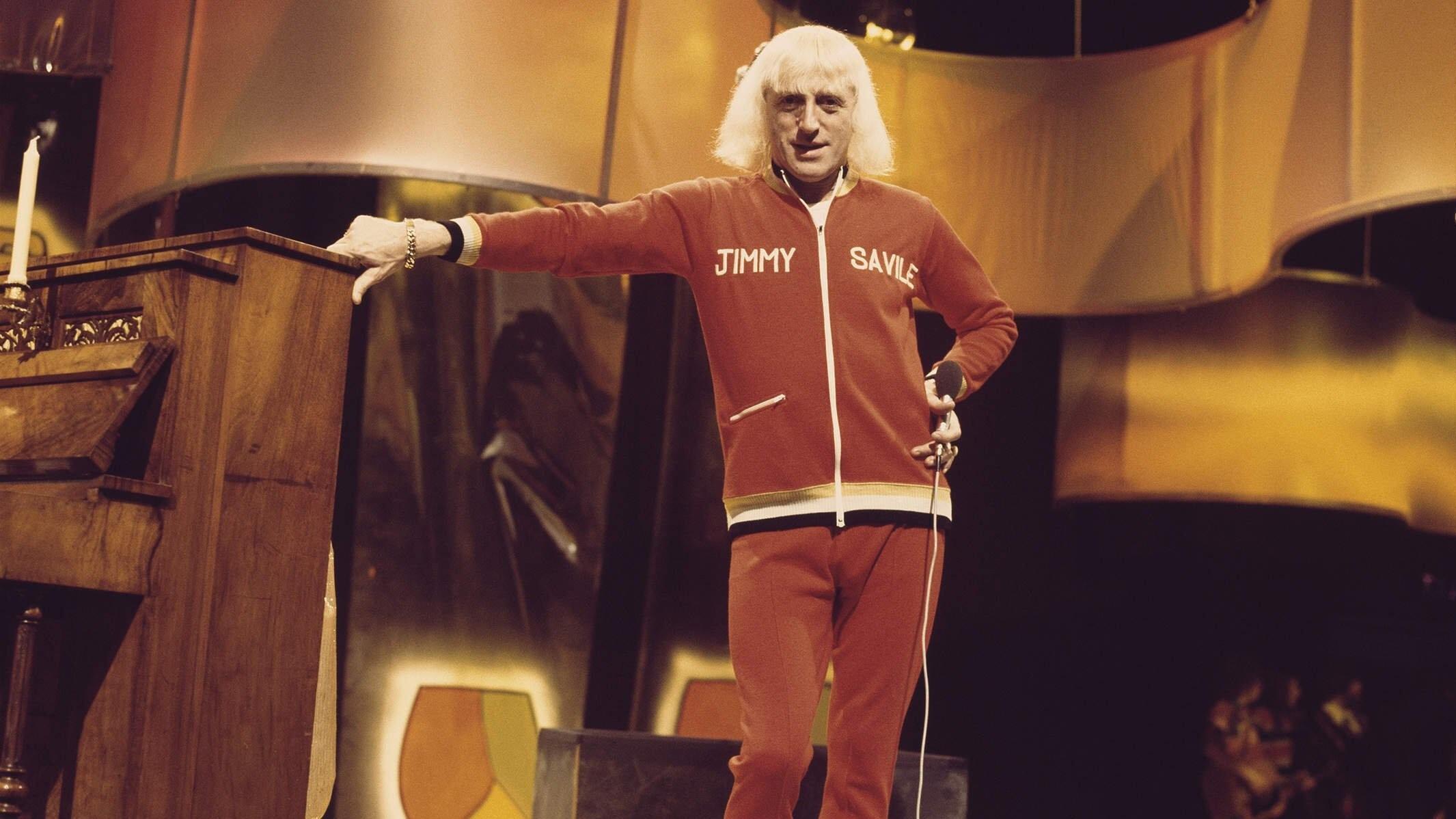 Faking It: Jimmy Savile 2020 movie scene