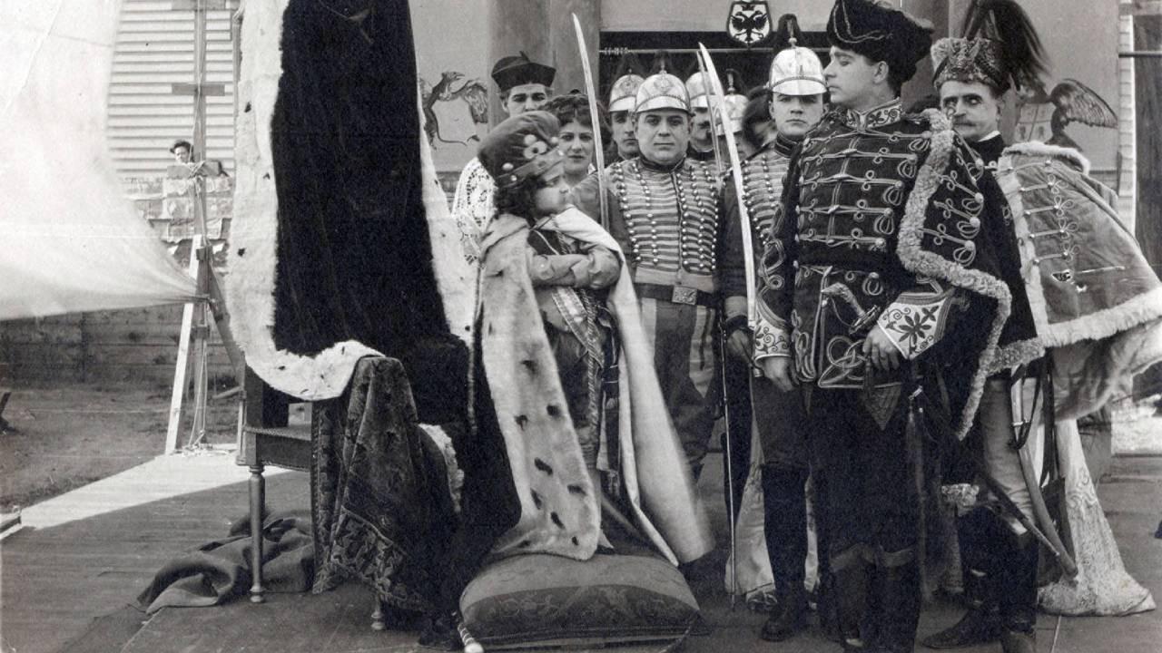 The Colonel and the King 1911 movie scene
