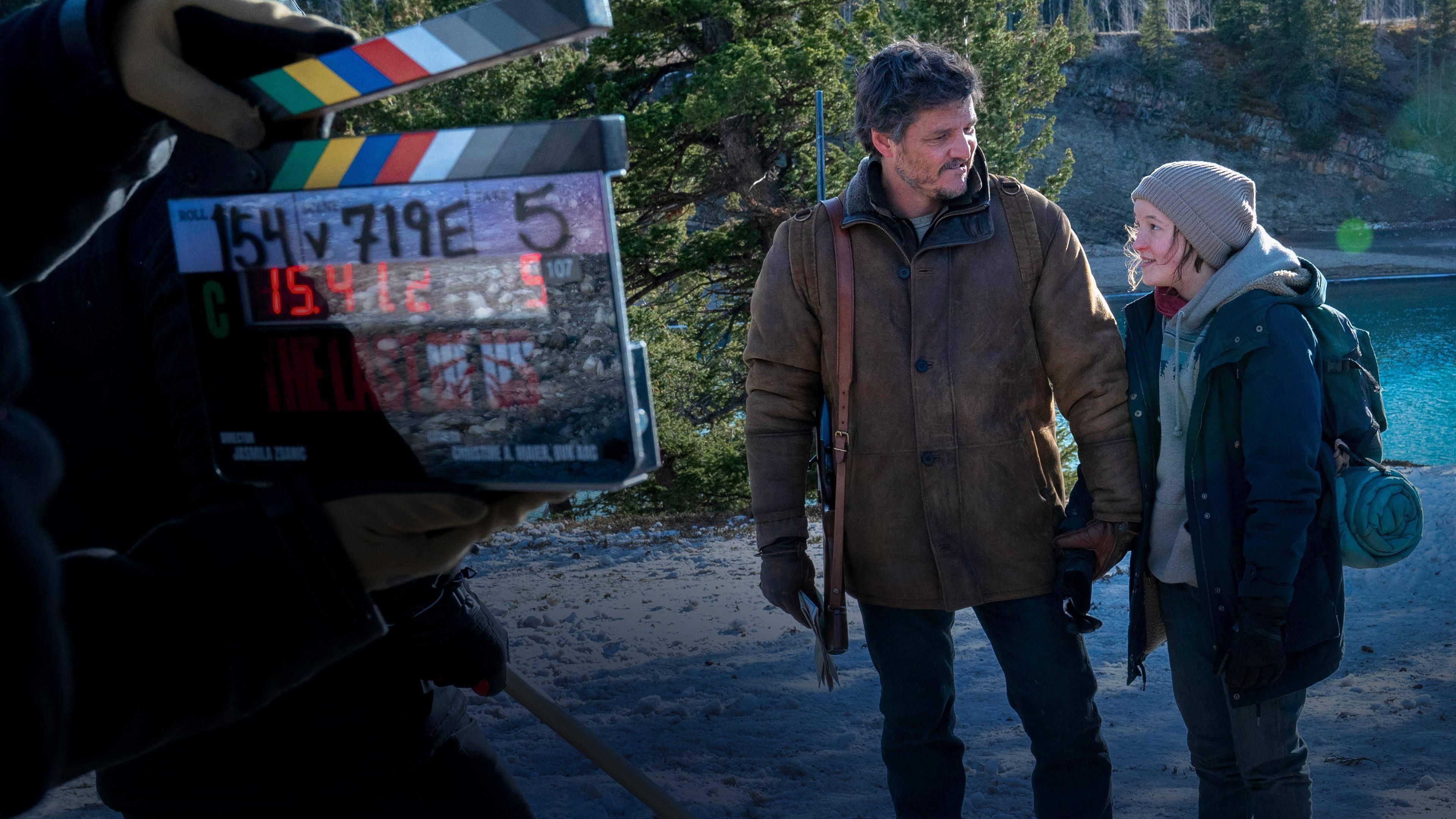 Making of The Last of Us 2023 movie scene