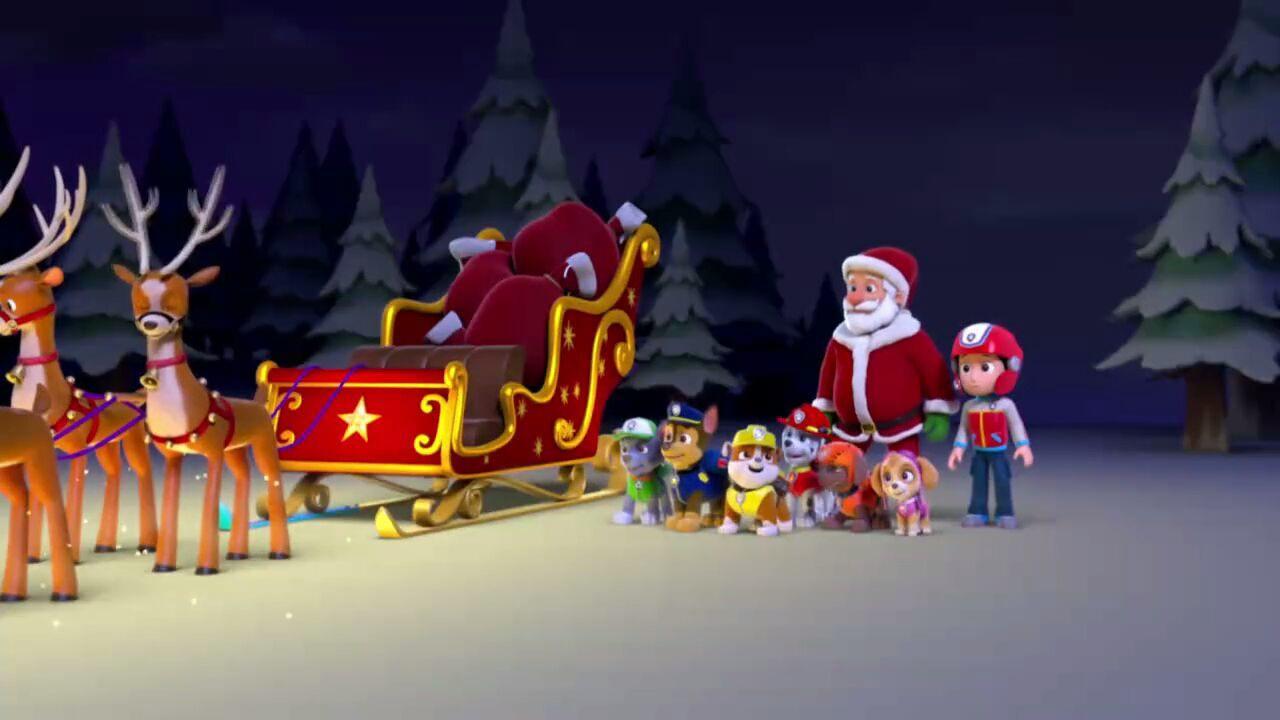 PAW Patrol: Pups Save Christmas 2016 movie scene