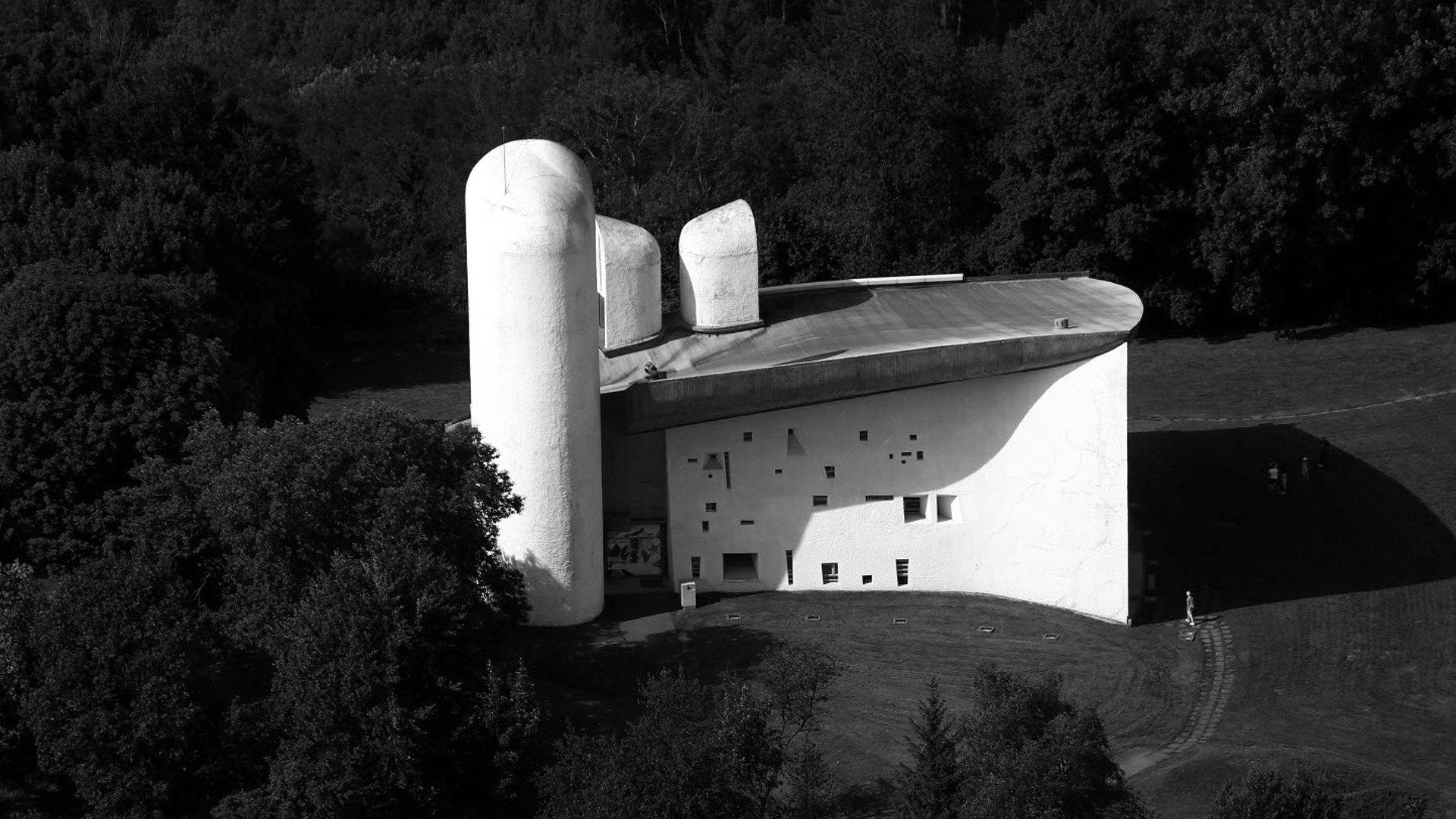 La Chapelle de Ronchamp 1969 movie scene