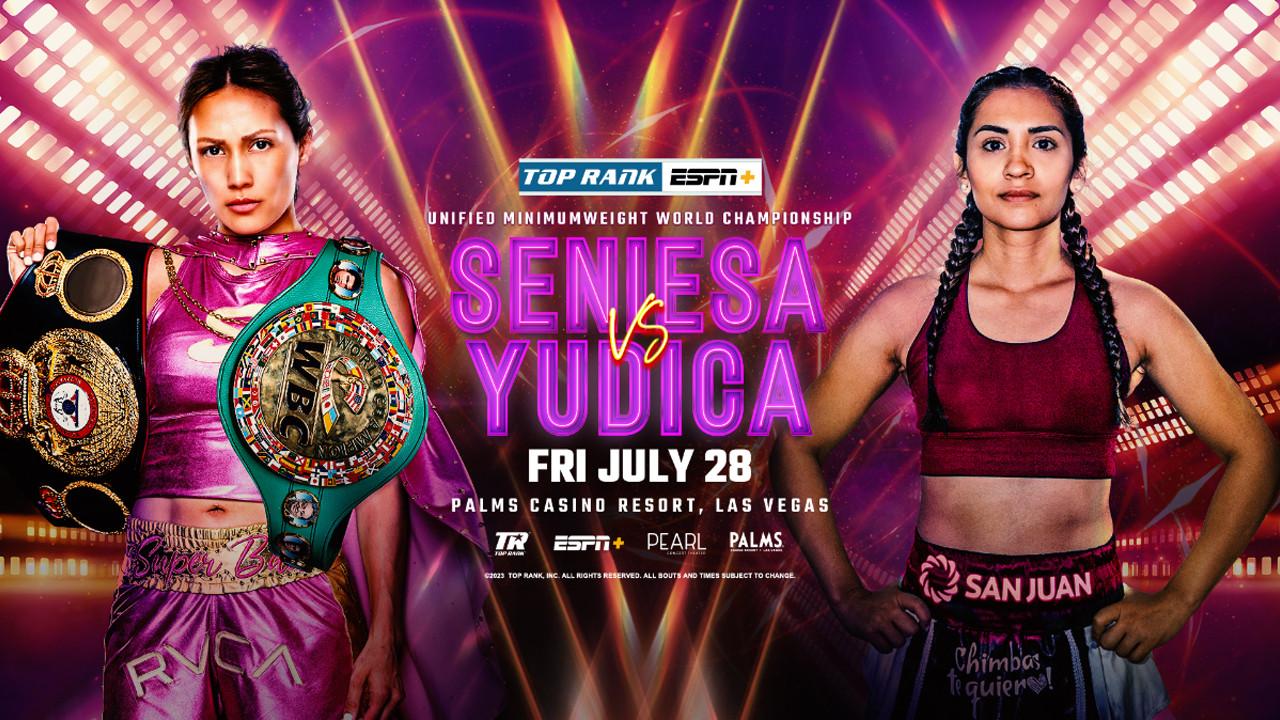 Seniesa Estrada vs. Leonela Yudica 2023 movie scene