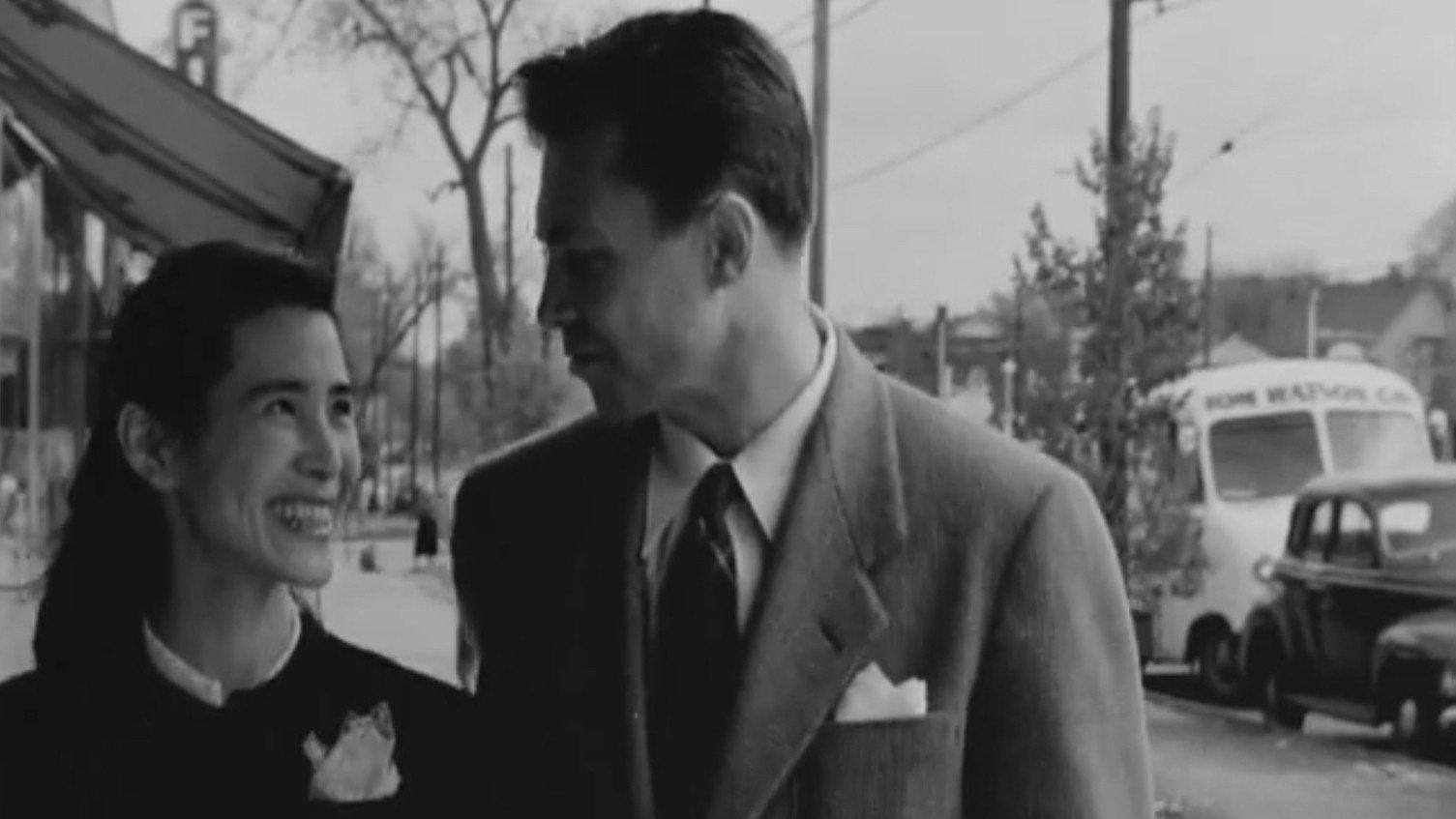 Japanese Bride in America 1952 movie scene
