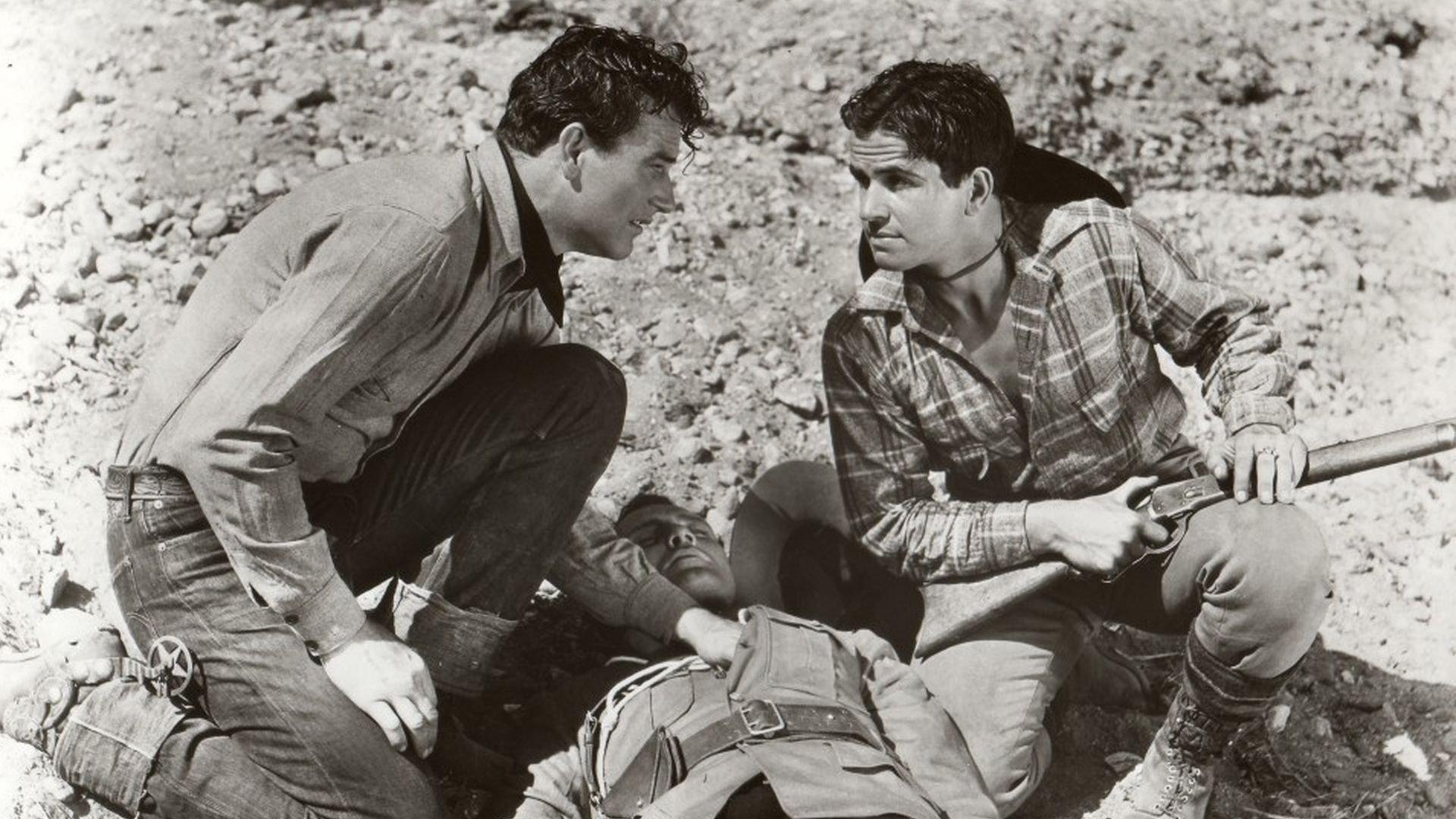 The Trail Beyond 1934 movie scene