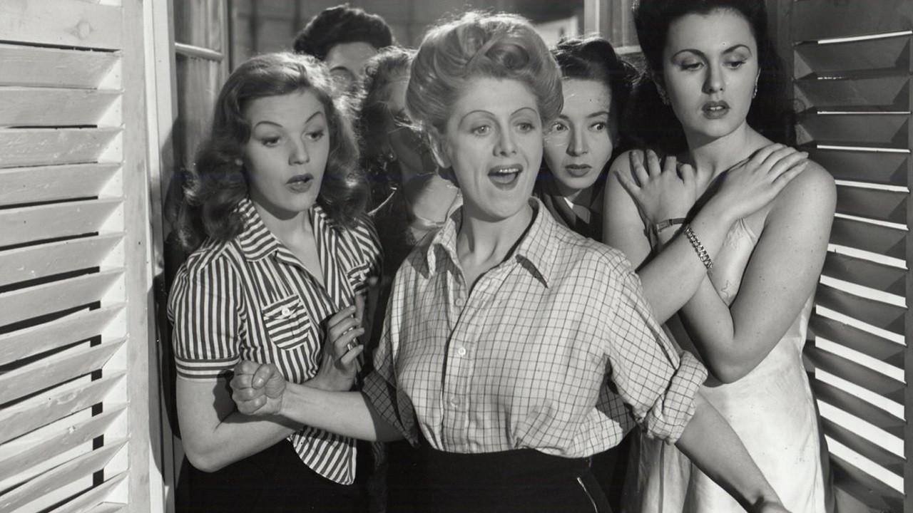 Two Thousand Women 1944 movie scene