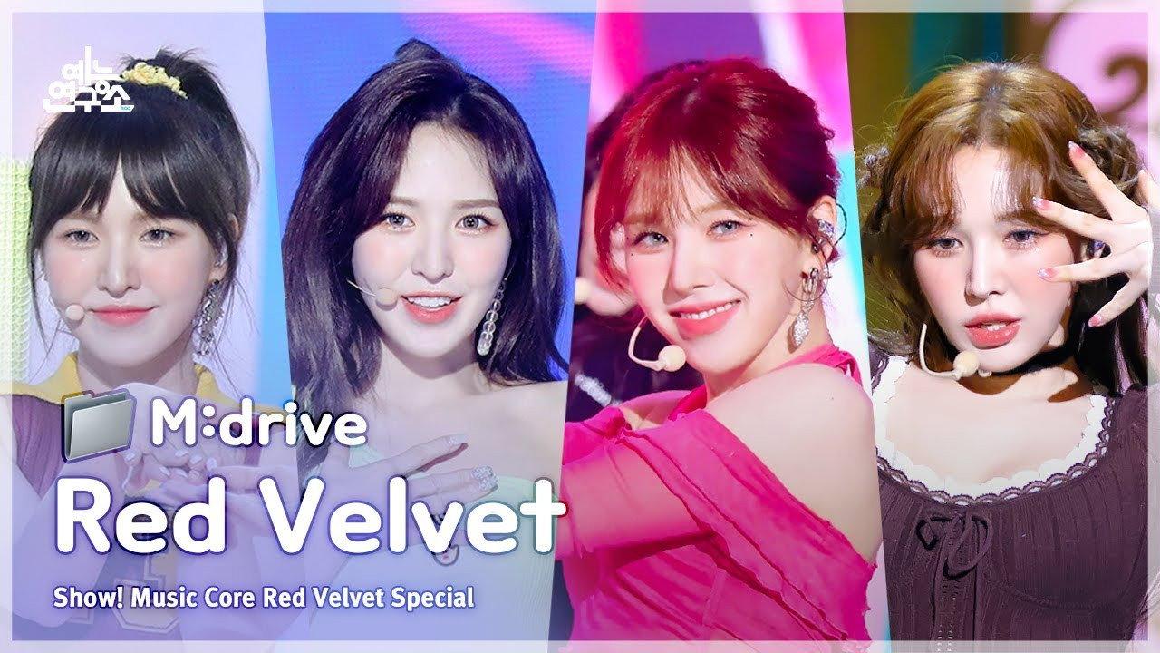 Red Velvet.zip from Show! MusicCore 2023 movie scene