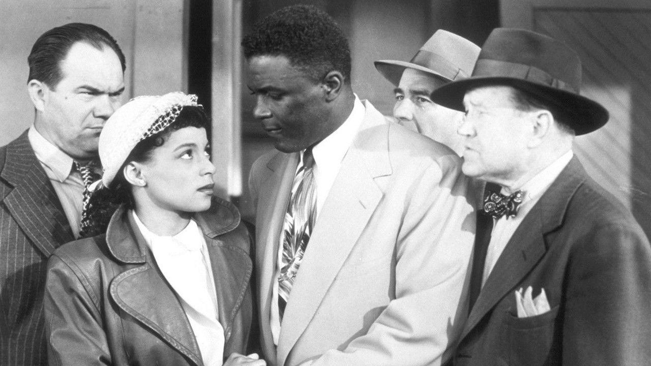 The Jackie Robinson Story 1950 movie scene
