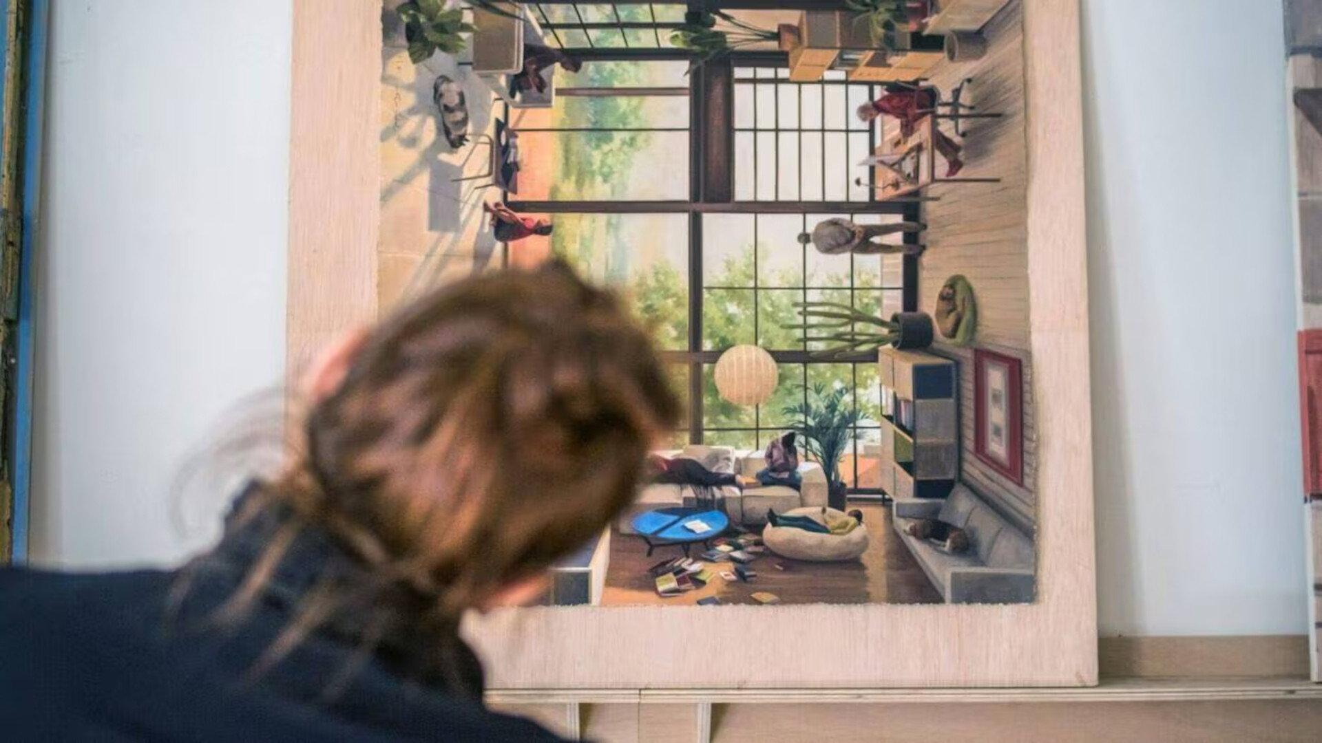 Illusion d'optique, illusions artistiques 2025 movie scene