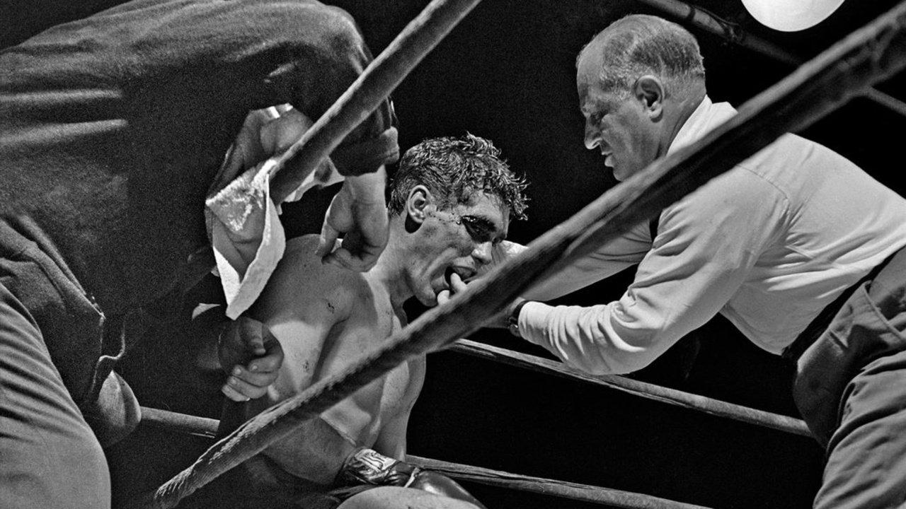 Day of the Fight 1951 movie scene