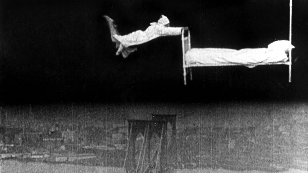 Dream of a Rarebit Fiend 1906 movie scene