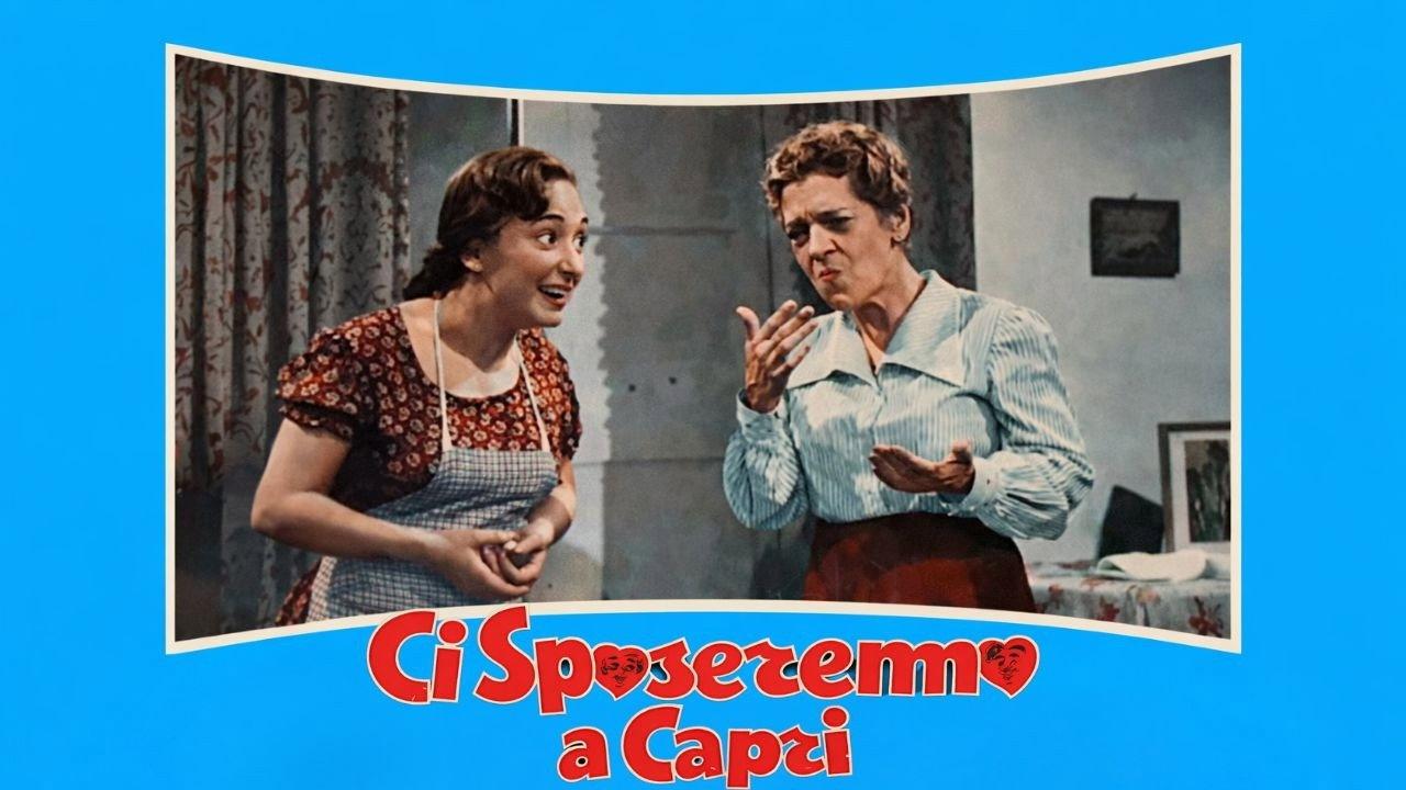 We will get married in Capri 1956 movie scene