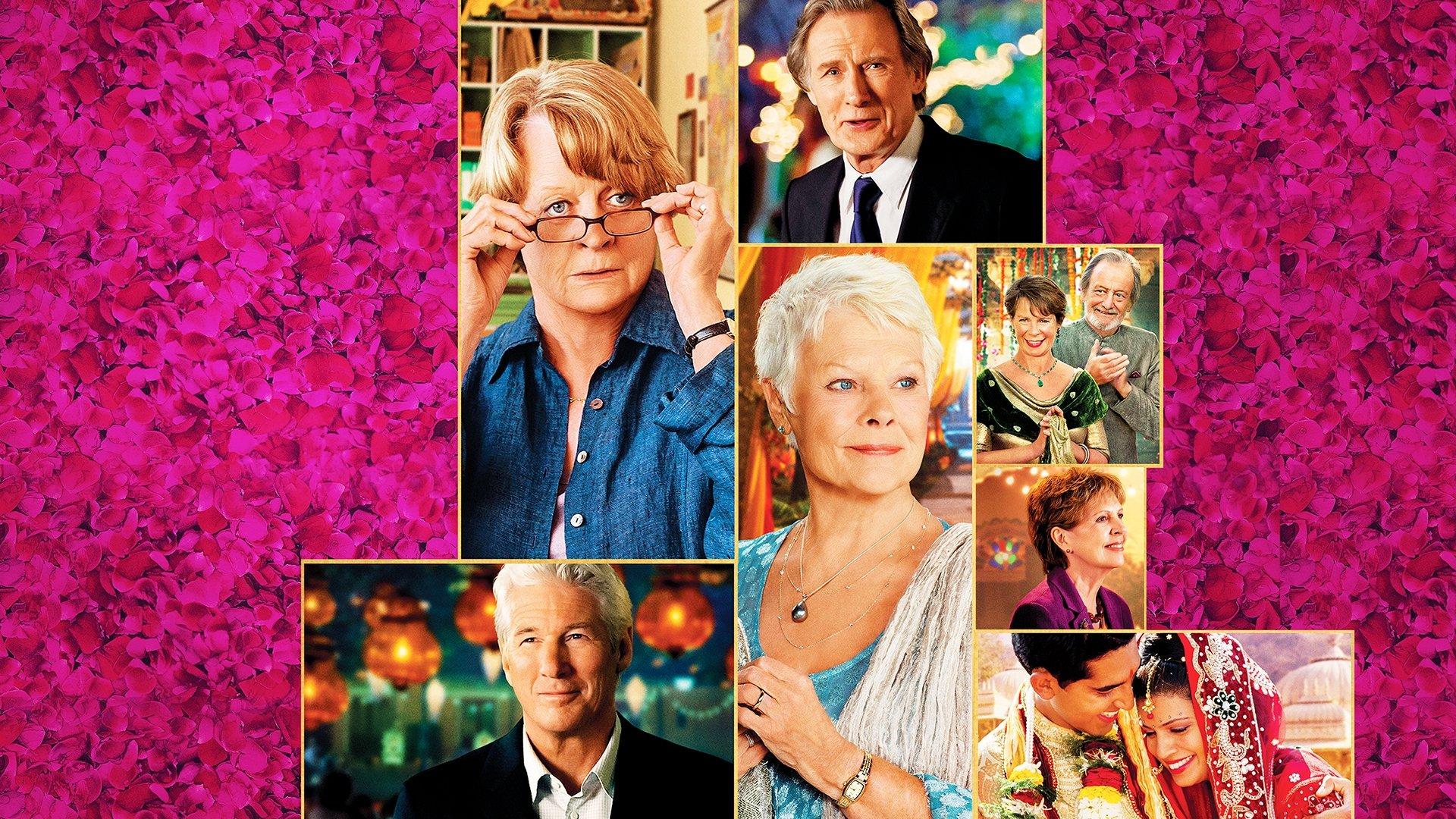 The Second Best Exotic Marigold Hotel 2015 movie scene