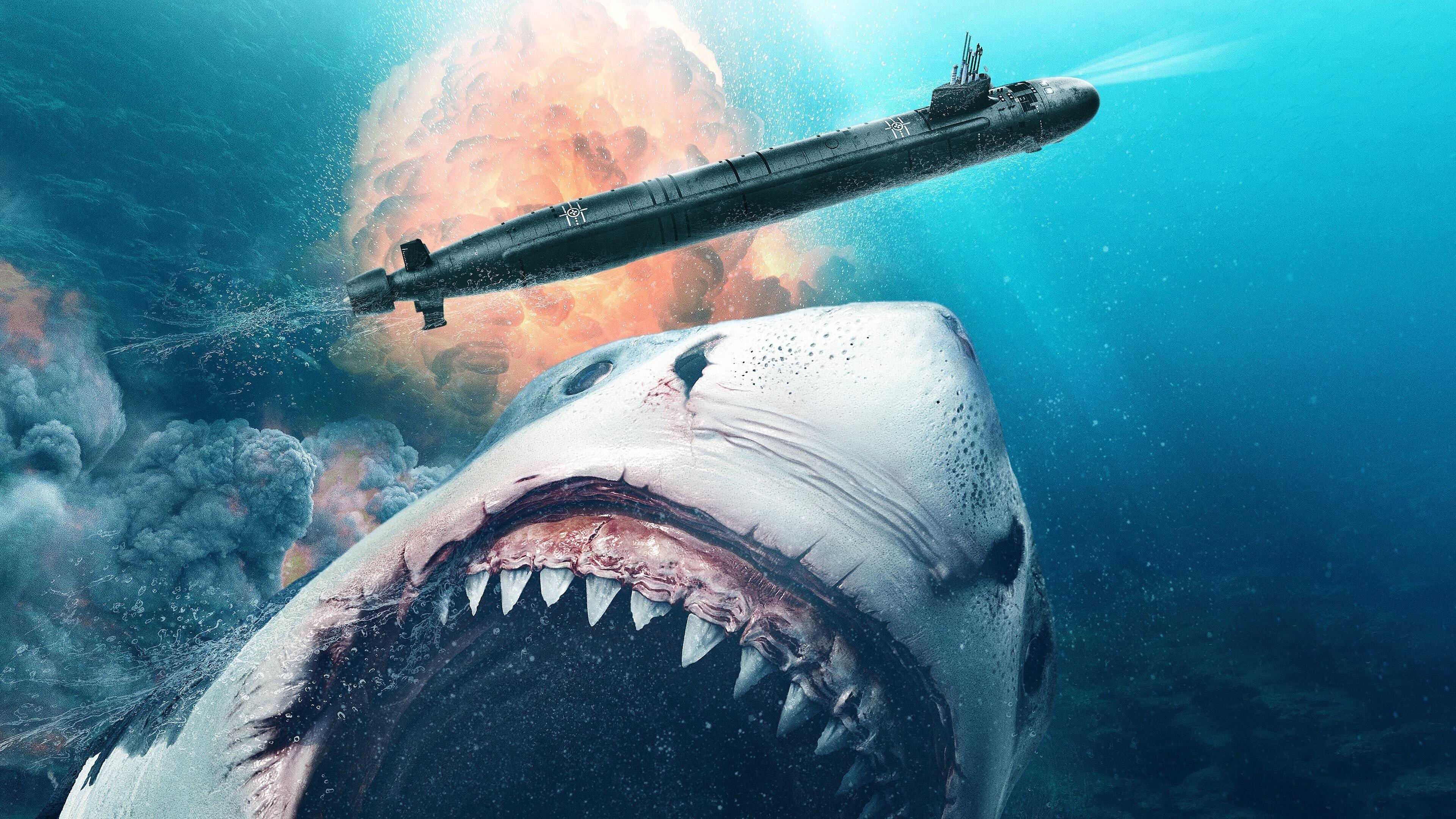 Megalodon Rising 2021 movie scene