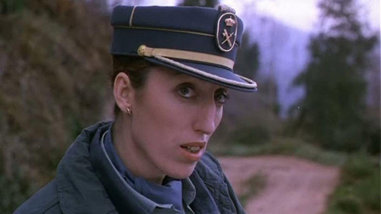A Body in the Woods 1996 movie scene