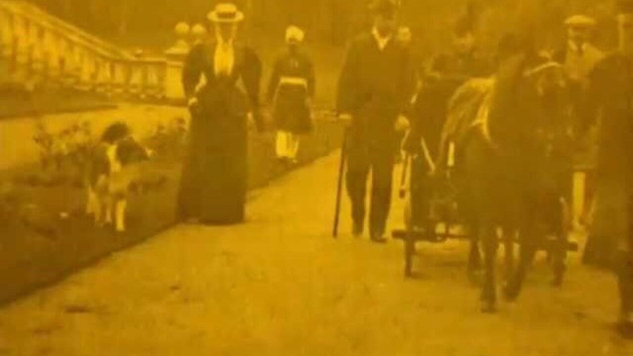 Scenes at Balmoral 1896 movie scene