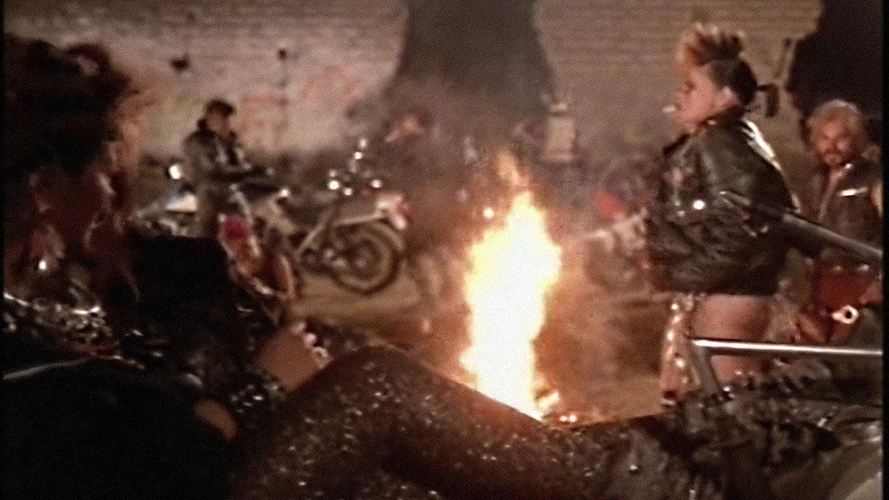 Revenge of the Punks 1987 movie scene