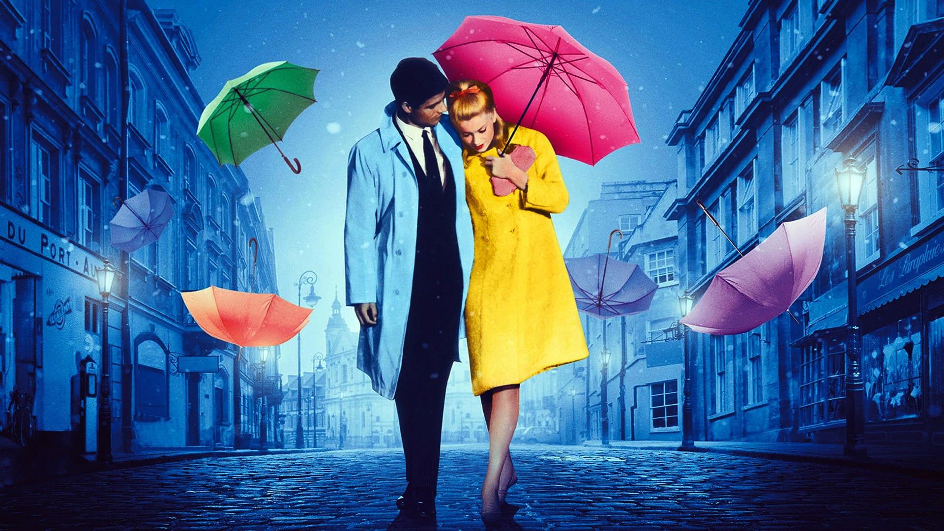 The Umbrellas of Cherbourg 1964 movie scene