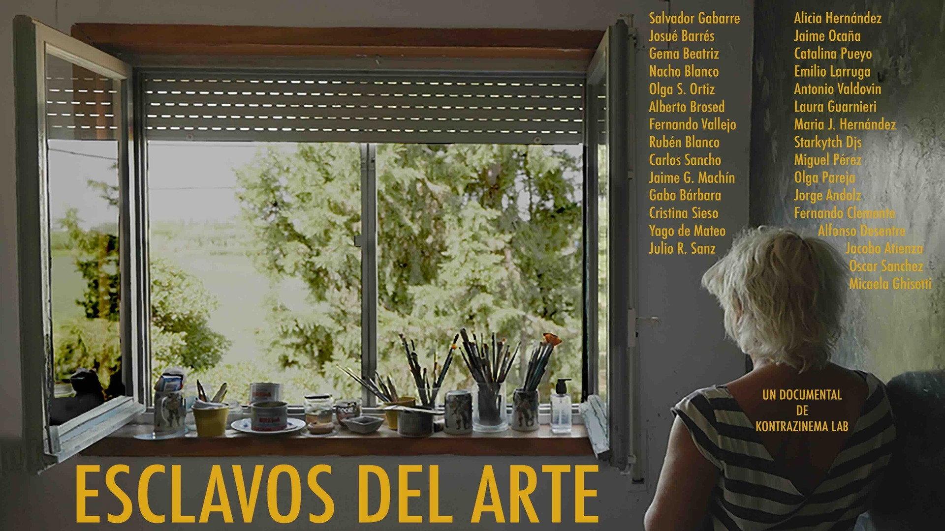 Esclavos del arte 2026 movie scene