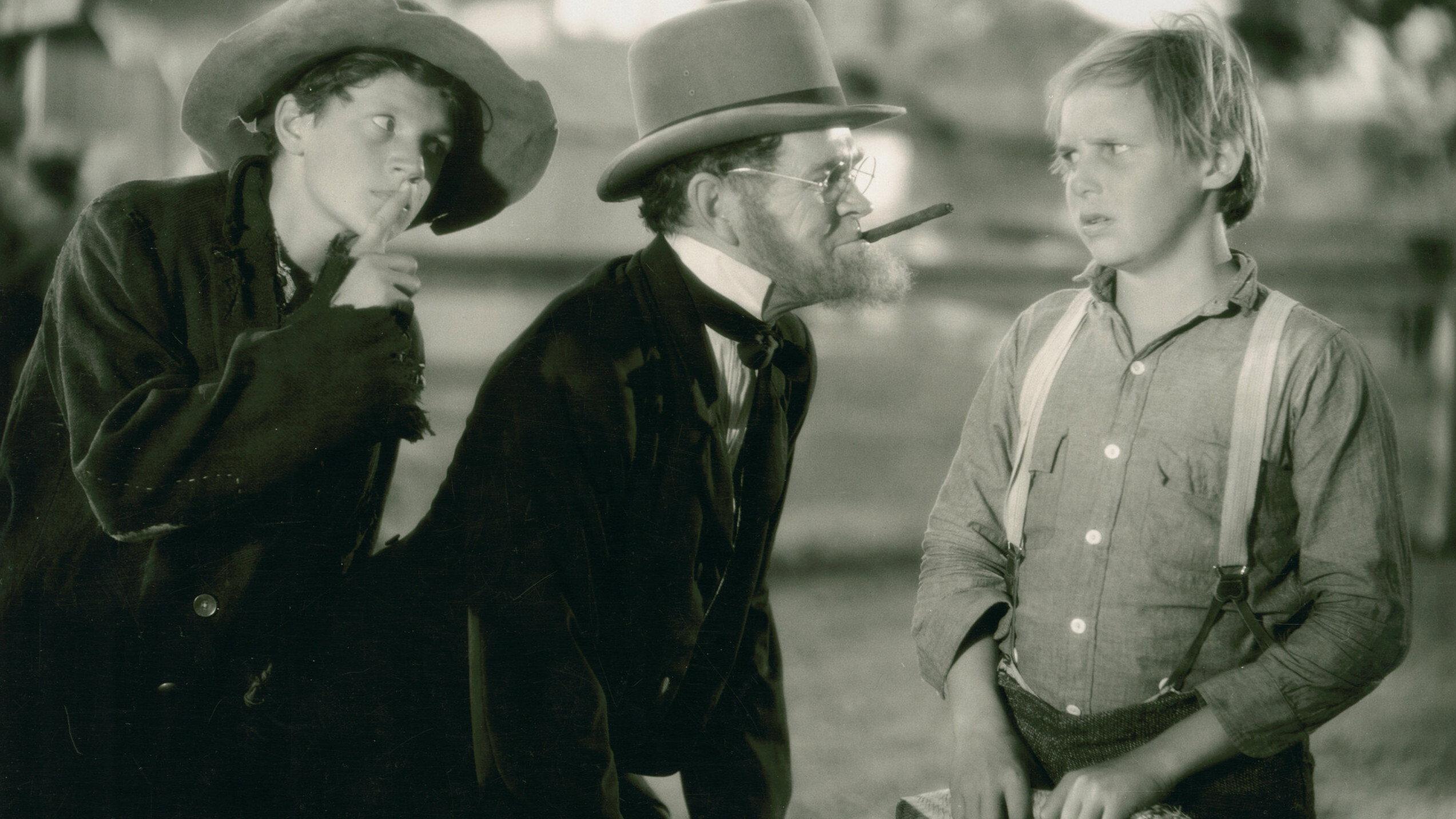 Tom Sawyer 1930 movie scene