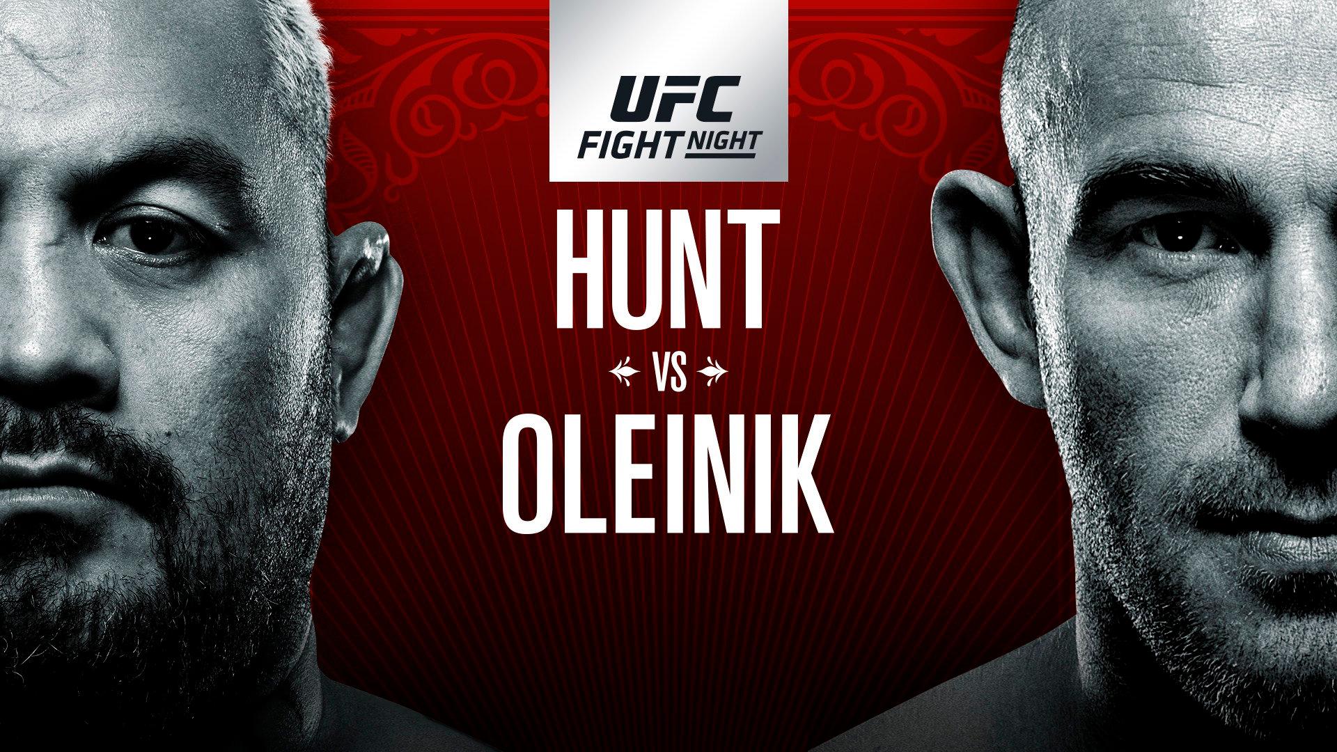 UFC Fight Night 136: Hunt vs. Oleinik 2018 movie scene