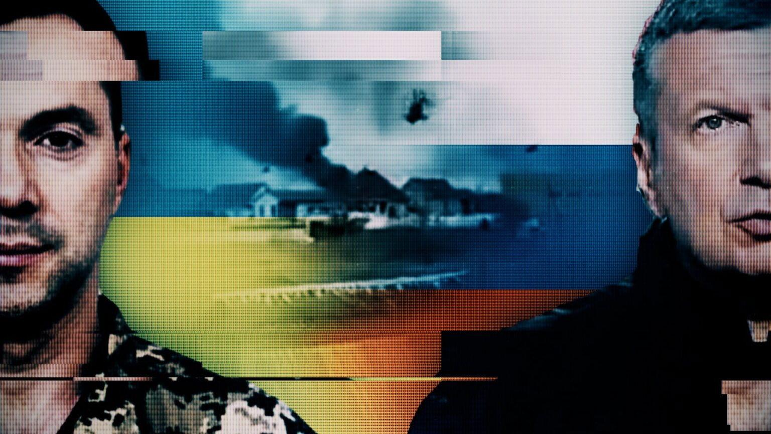 Propaganda Battle Over Ukraine 2023 movie scene