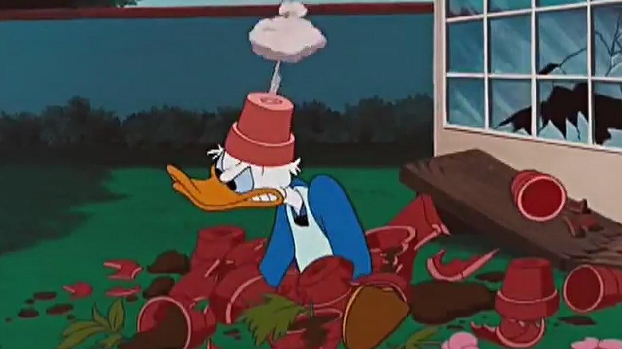 Uncle Donald's Ants 1952 movie scene