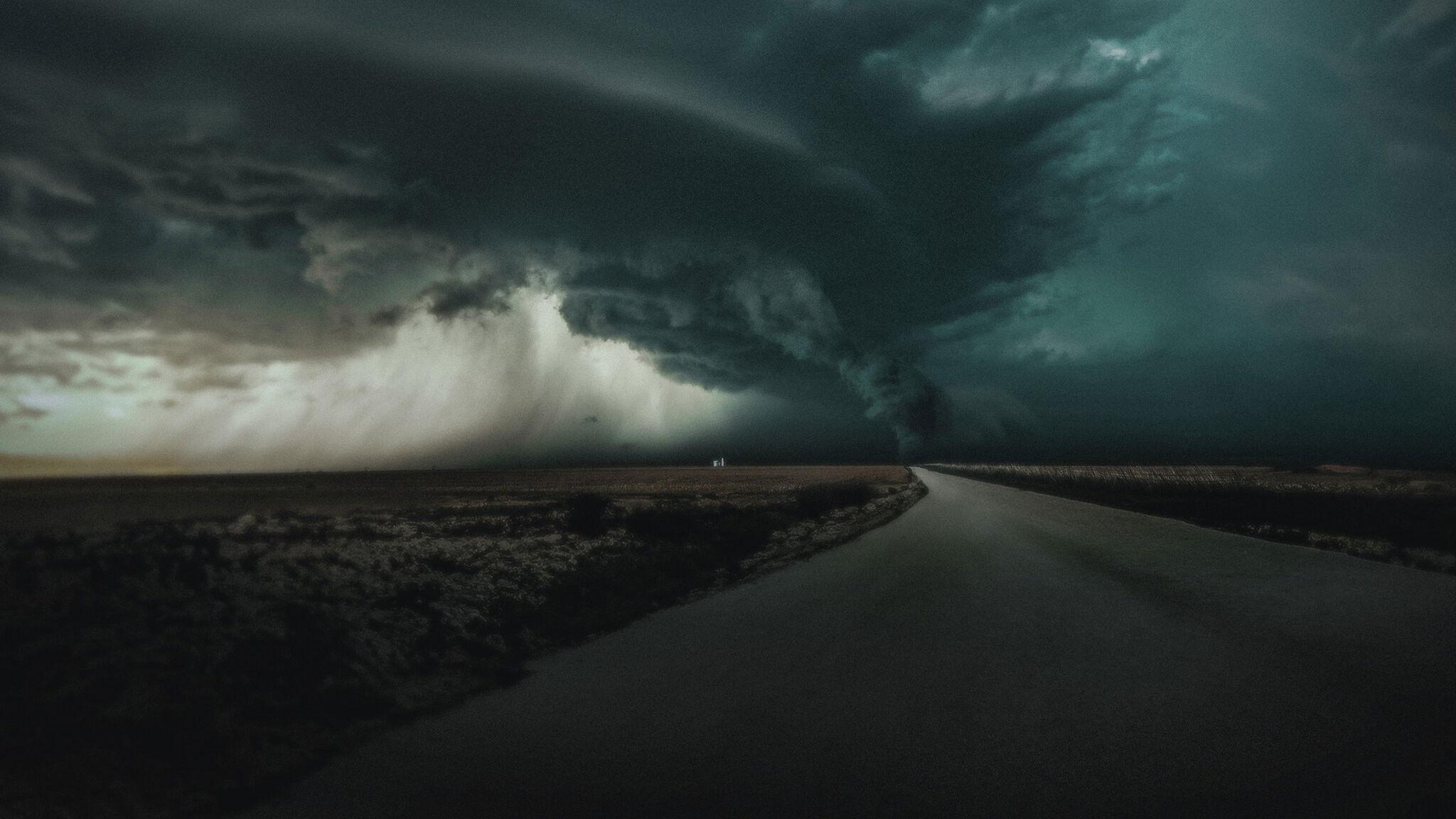 The Twister: Caught in the Storm 2025 movie scene