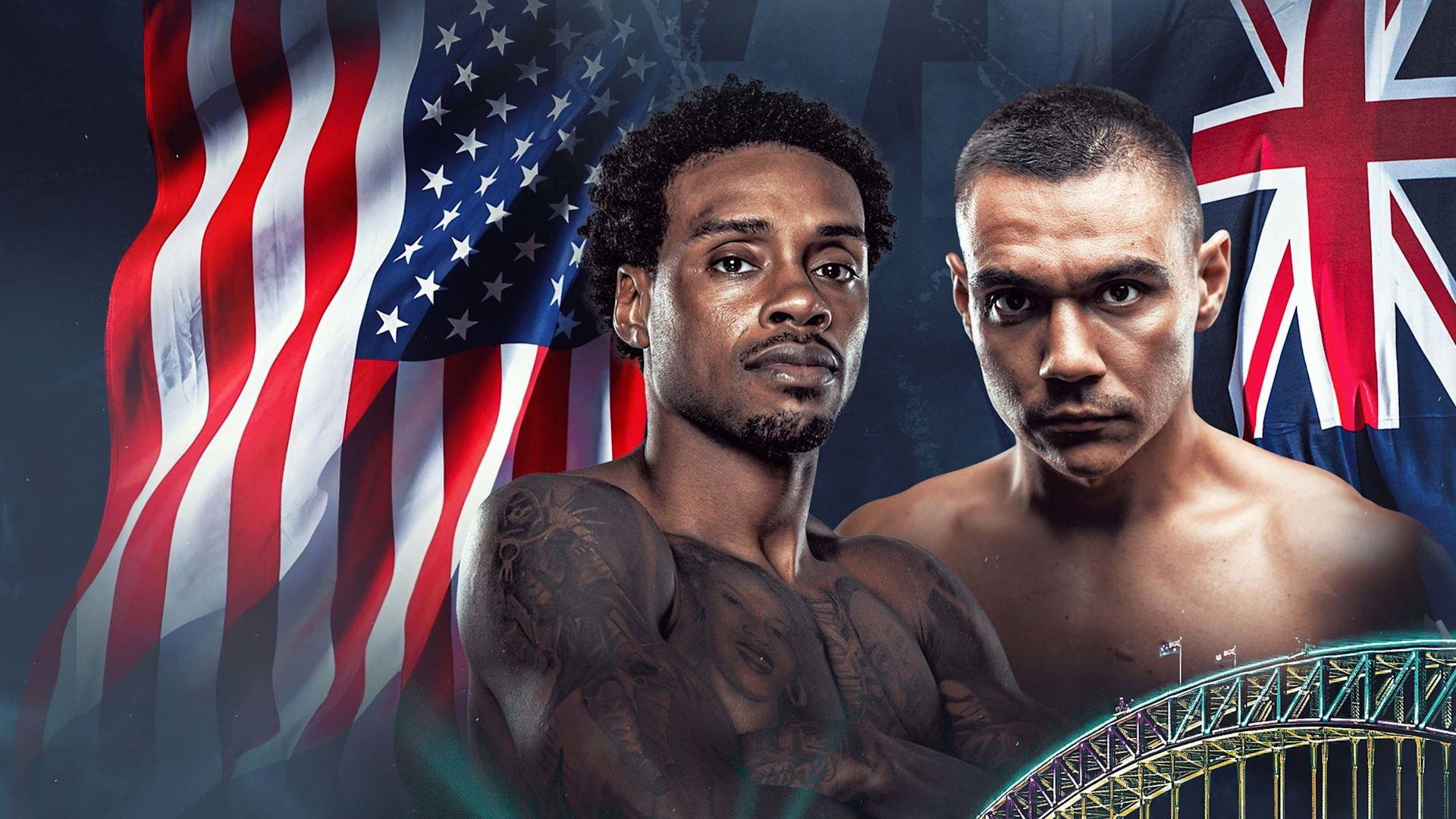 Errol Spence Jr. vs. Tim Tszyu 2026 movie scene