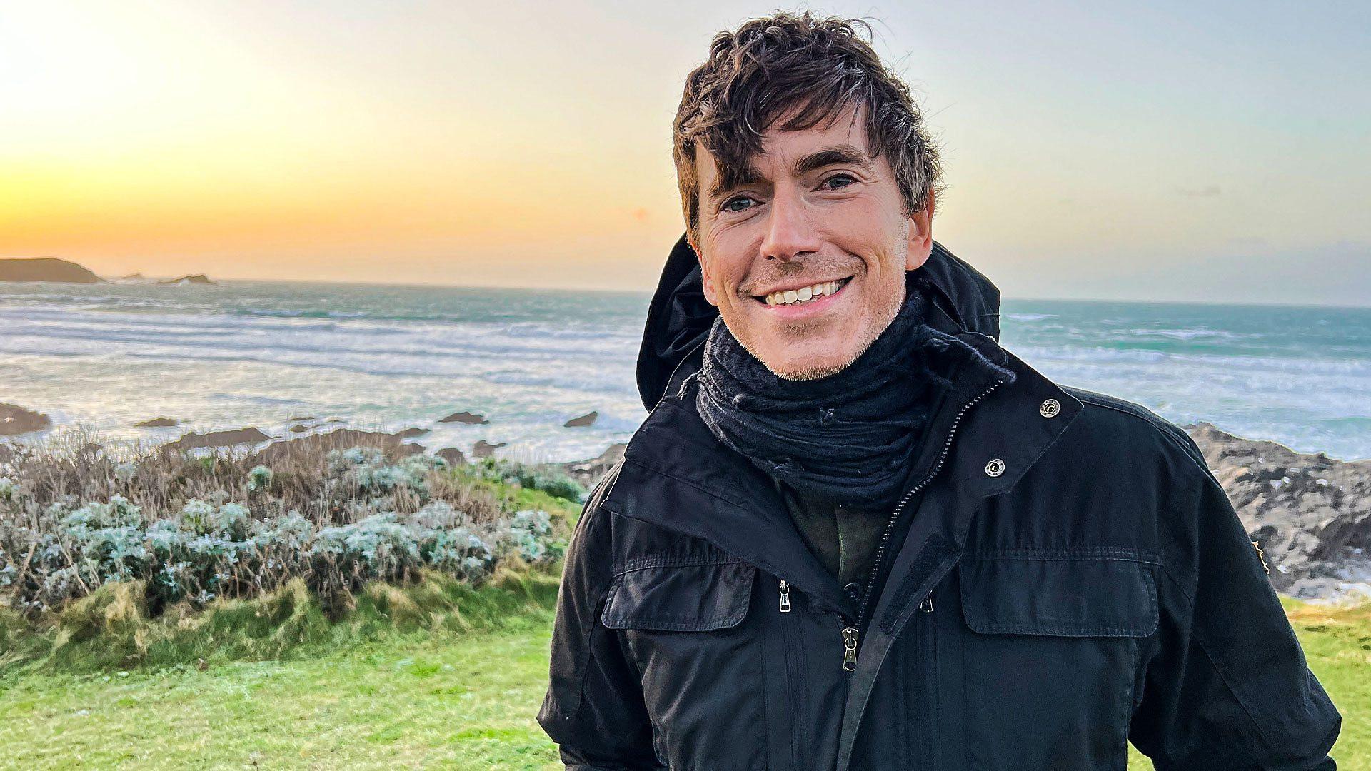 Simon Reeve's Return to Cornwall 2023 movie scene