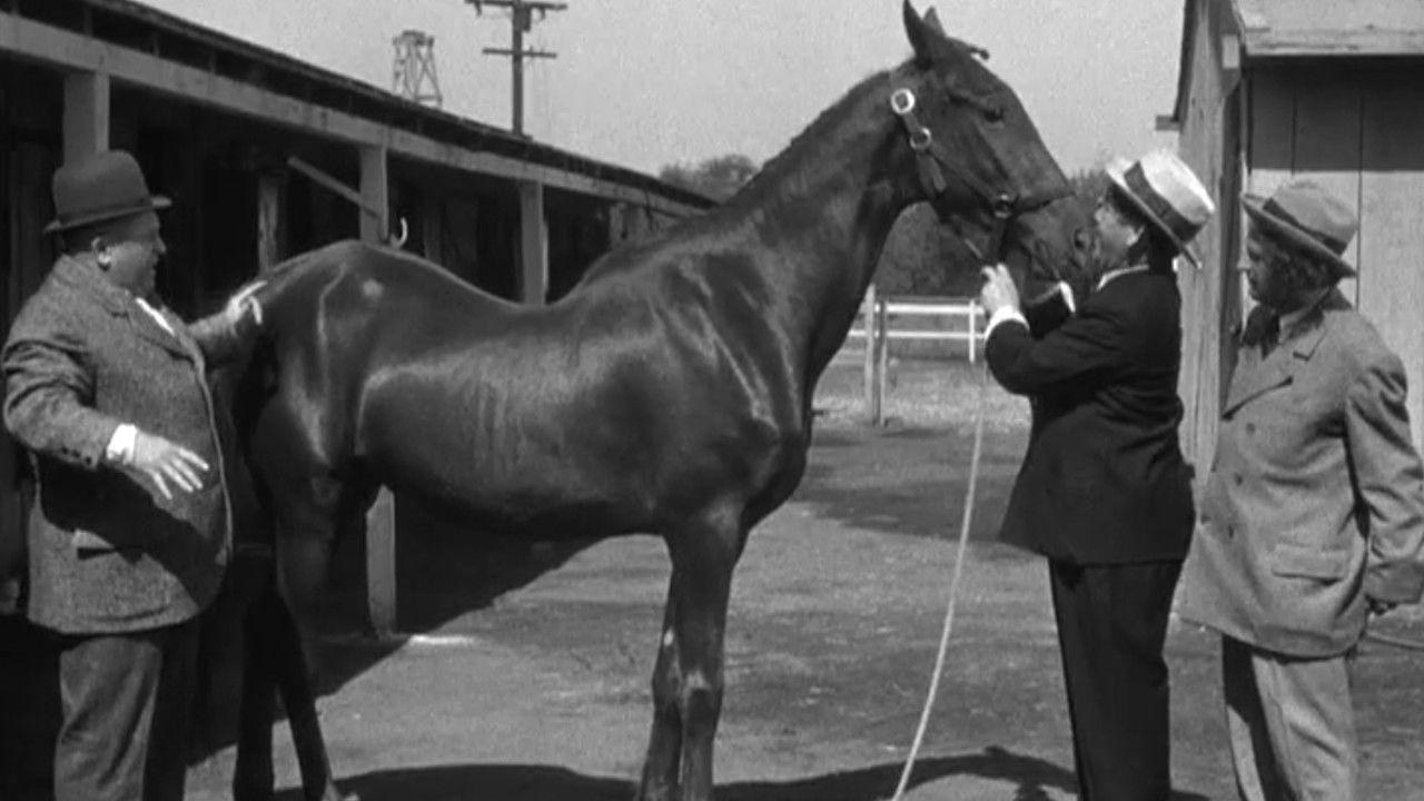 Playing the Ponies 1937 movie scene