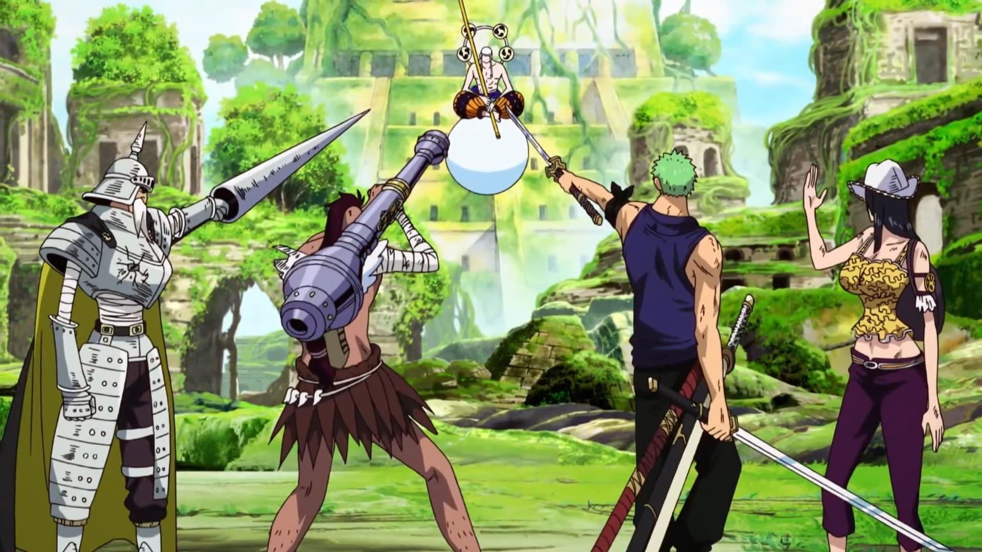 One Piece: Episode of Skypiea 2018 movie scene
