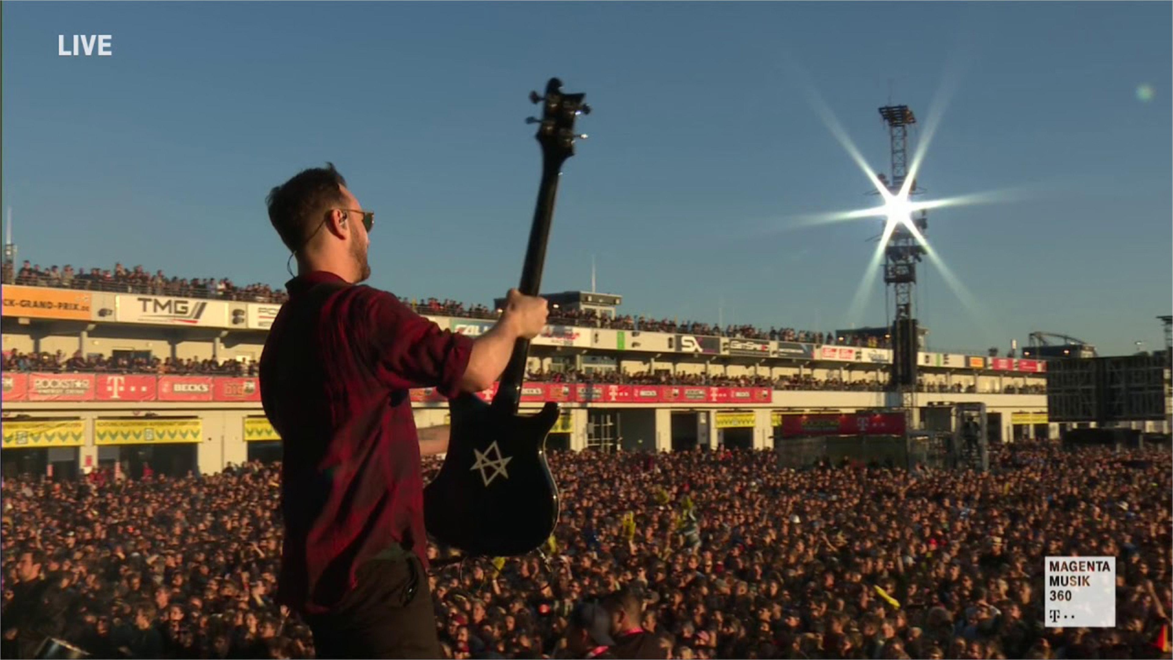 Snow Patrol Live at Rock AM Ring 2018 movie scene