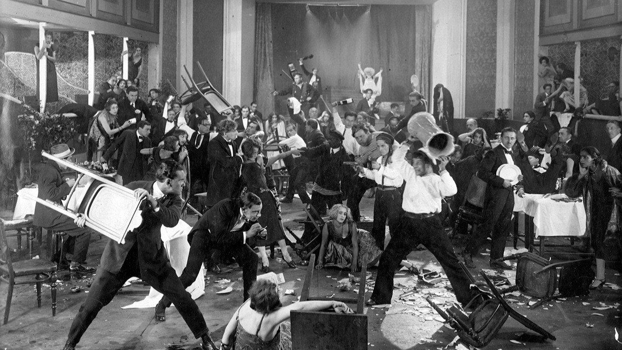 The Devil's Wheel 1926 movie scene