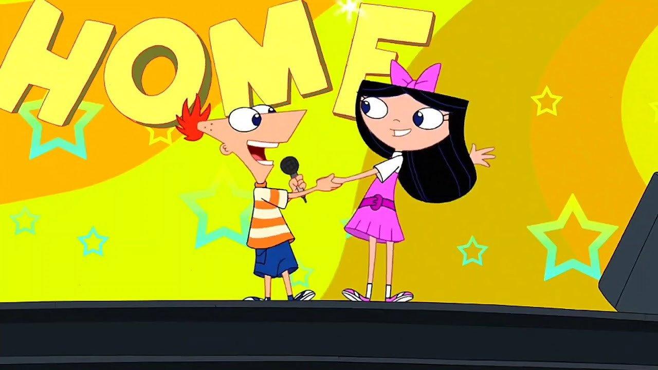 Phineas and Ferb Summer Belongs to you ! 2010 movie scene