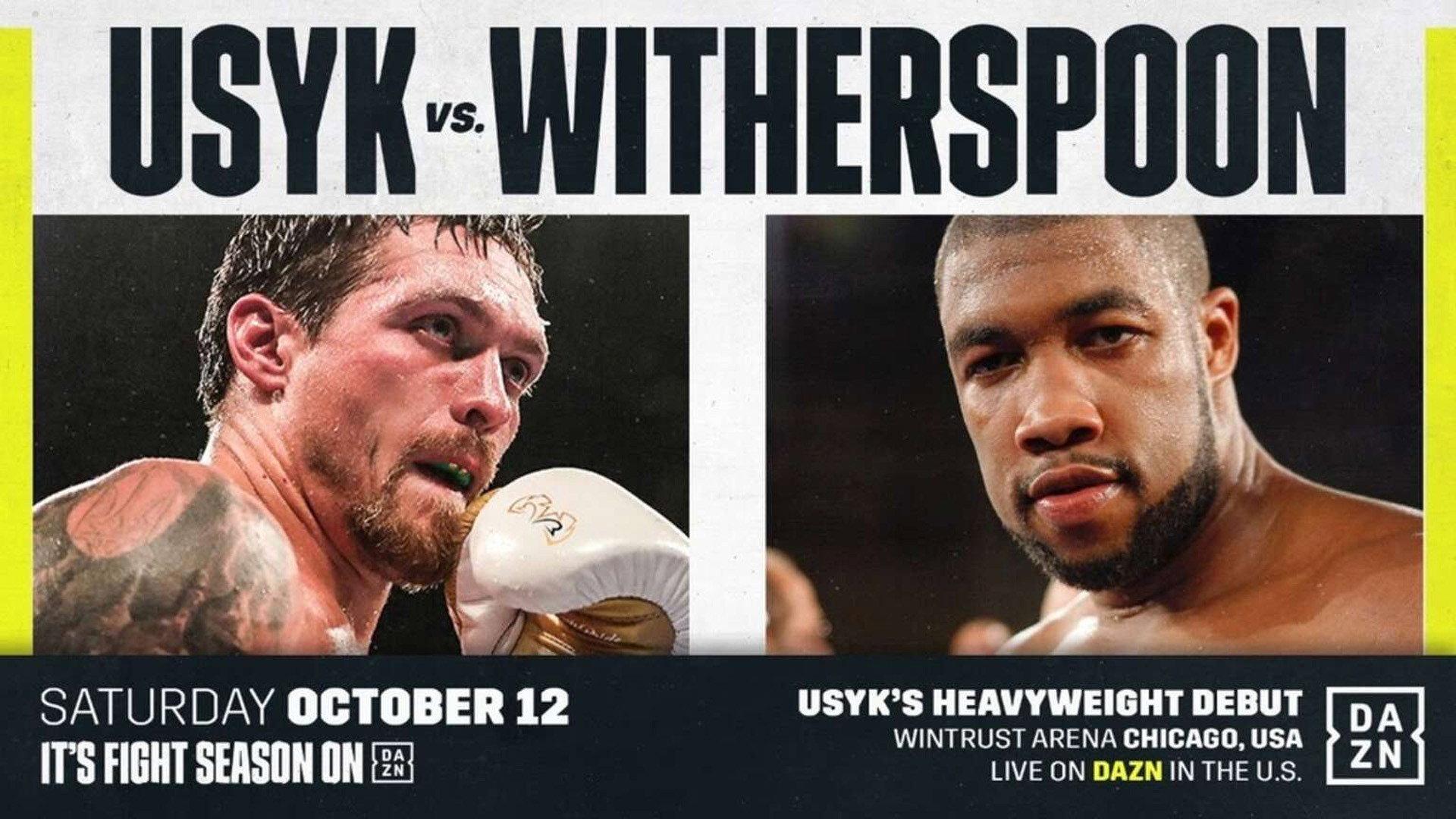 Oleksandr Usyk vs Chazz Witherspoon 2019 movie scene