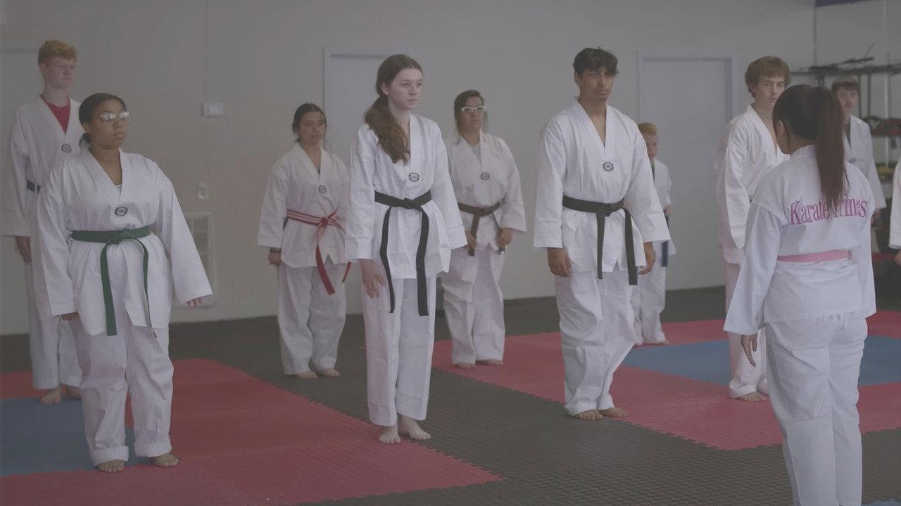 The Karate Princess 2024 movie scene