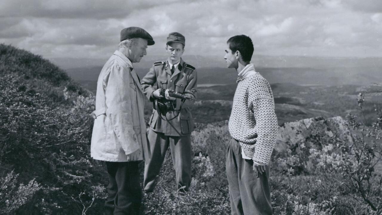 The Blood Road 1955 movie scene